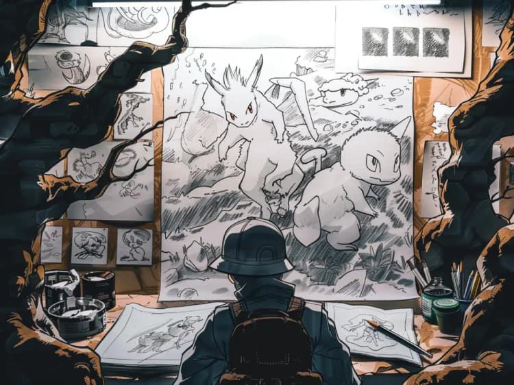 Qui a dessiné les Pokémon ?