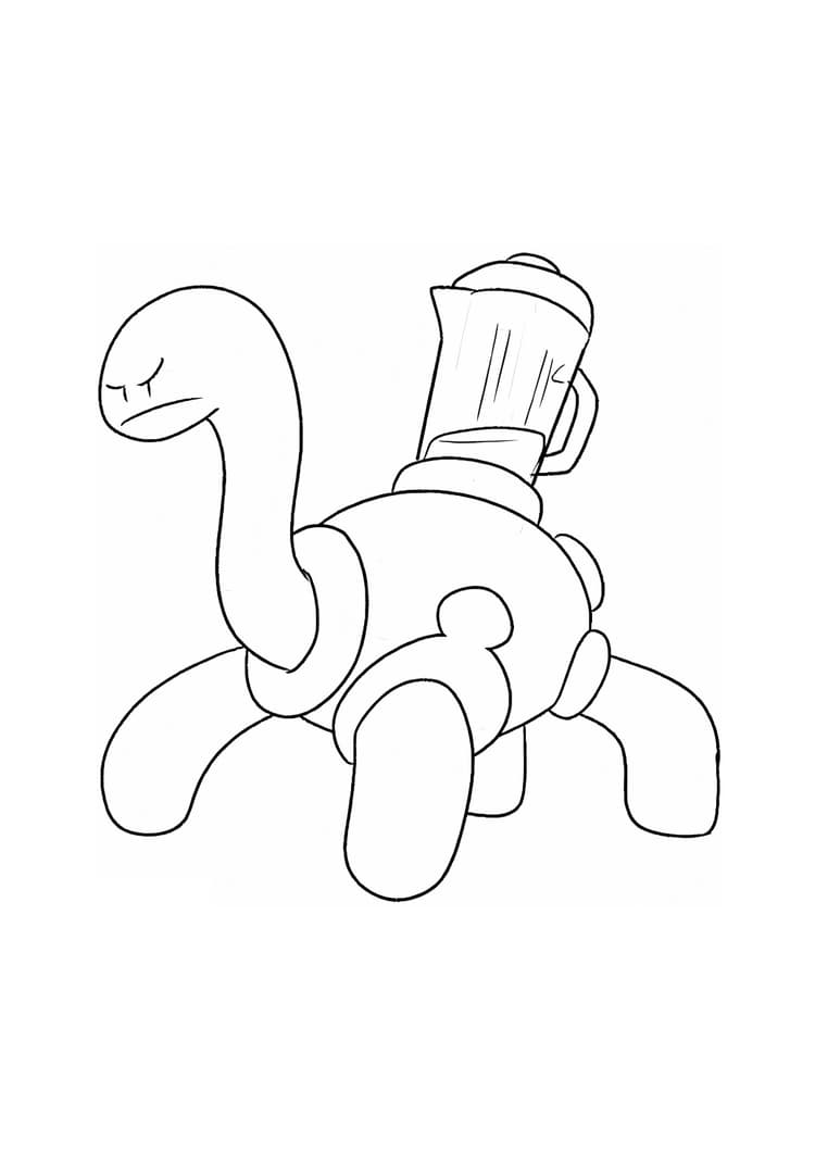 Coloriage Caratroc (A4) à imprimer