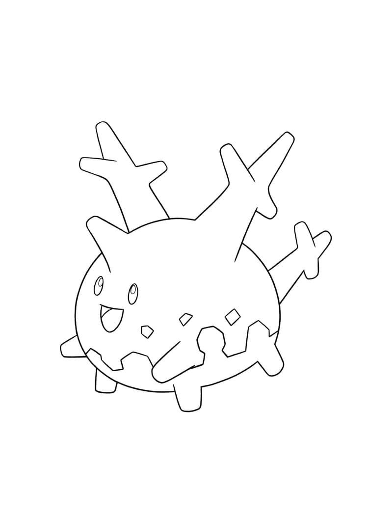 Coloriage Corayon (A4) à imprimer