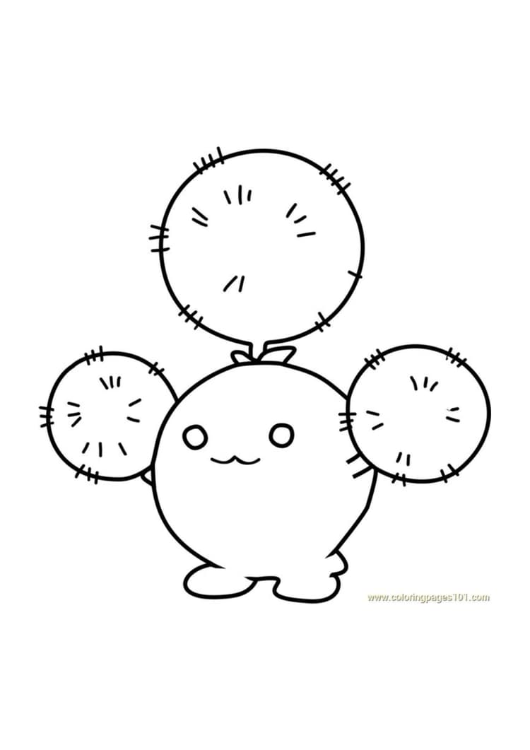 Coloriage Cotovol (A4) à imprimer