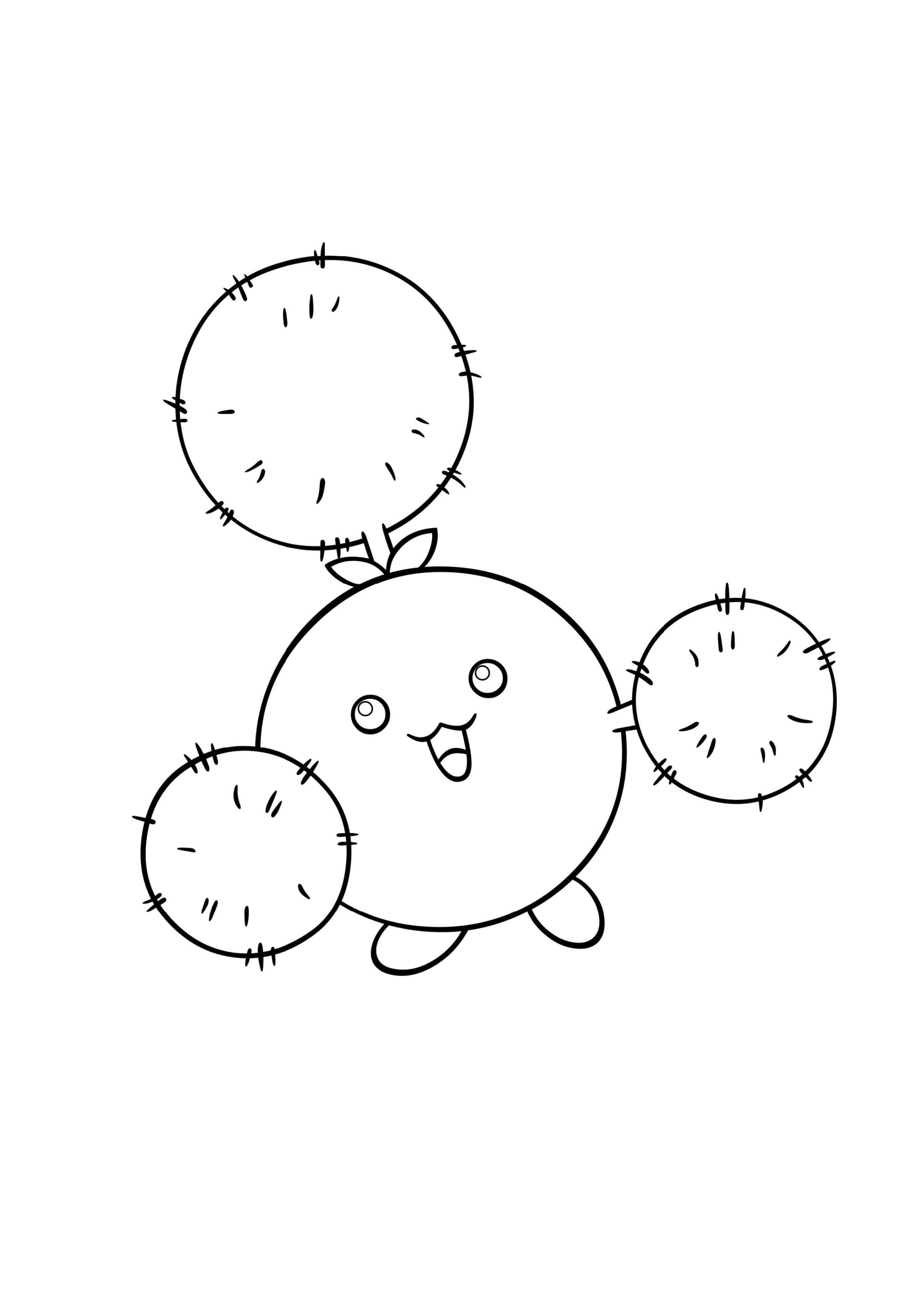 Coloriage Cotovol (A4) à imprimer