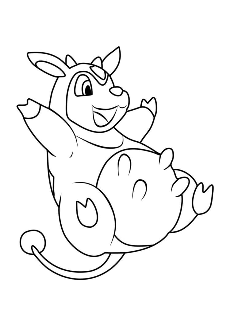 Coloriage Écrémeuh (A4) à imprimer