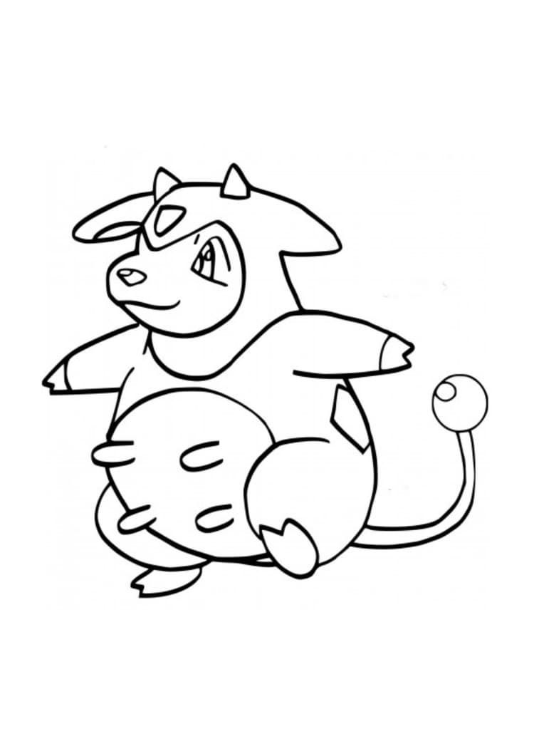 Coloriage Écrémeuh (A4) à imprimer