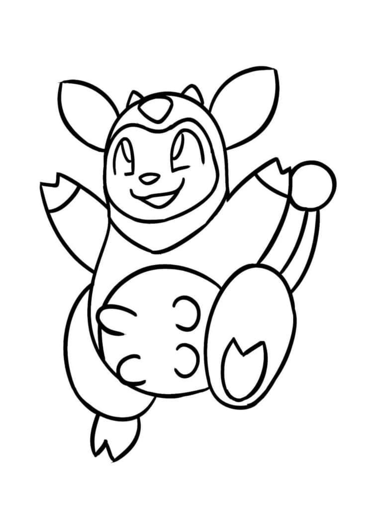 Coloriage Écrémeuh (A4) à imprimer