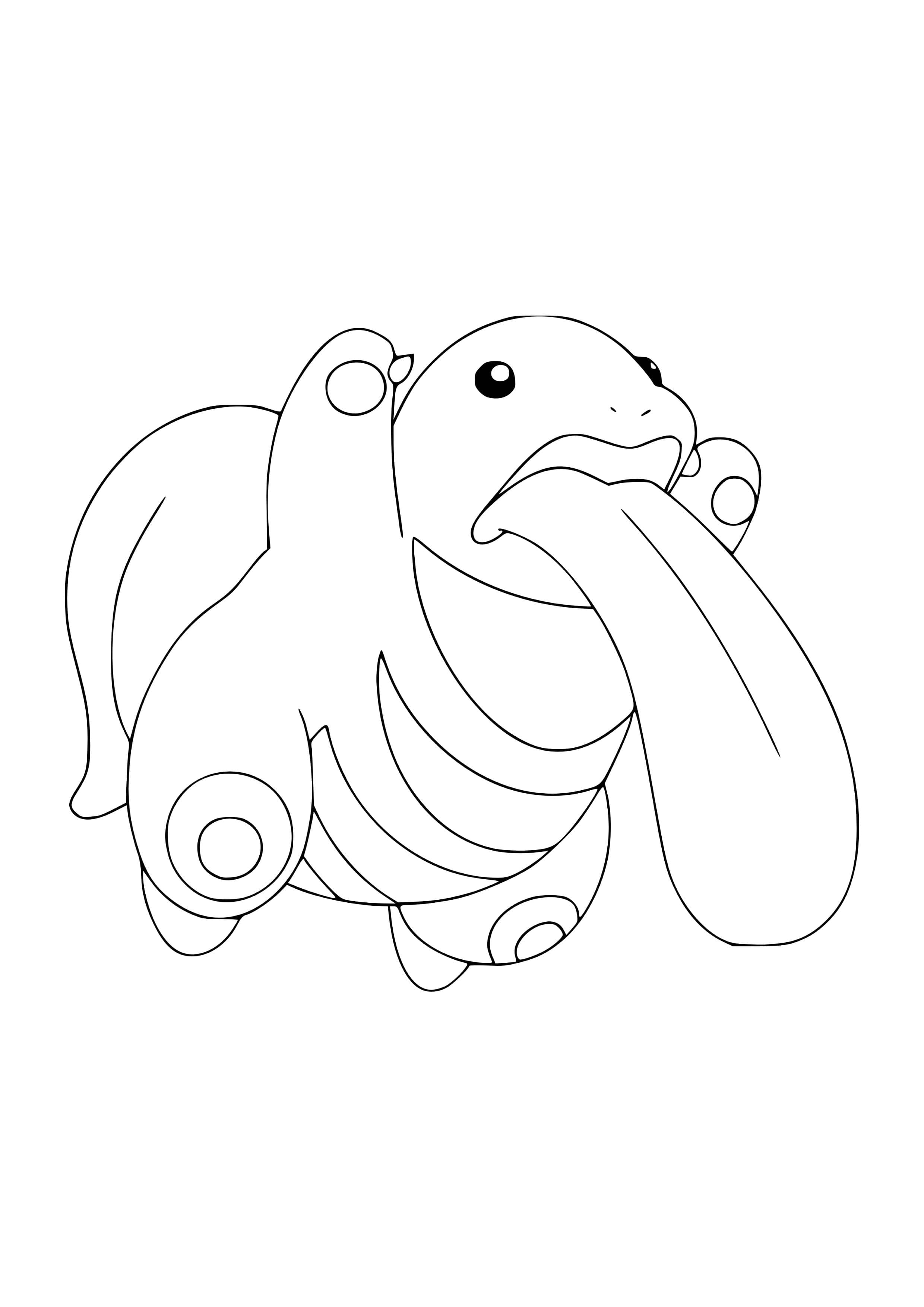 Coloriage Excelangue (A4) à imprimer