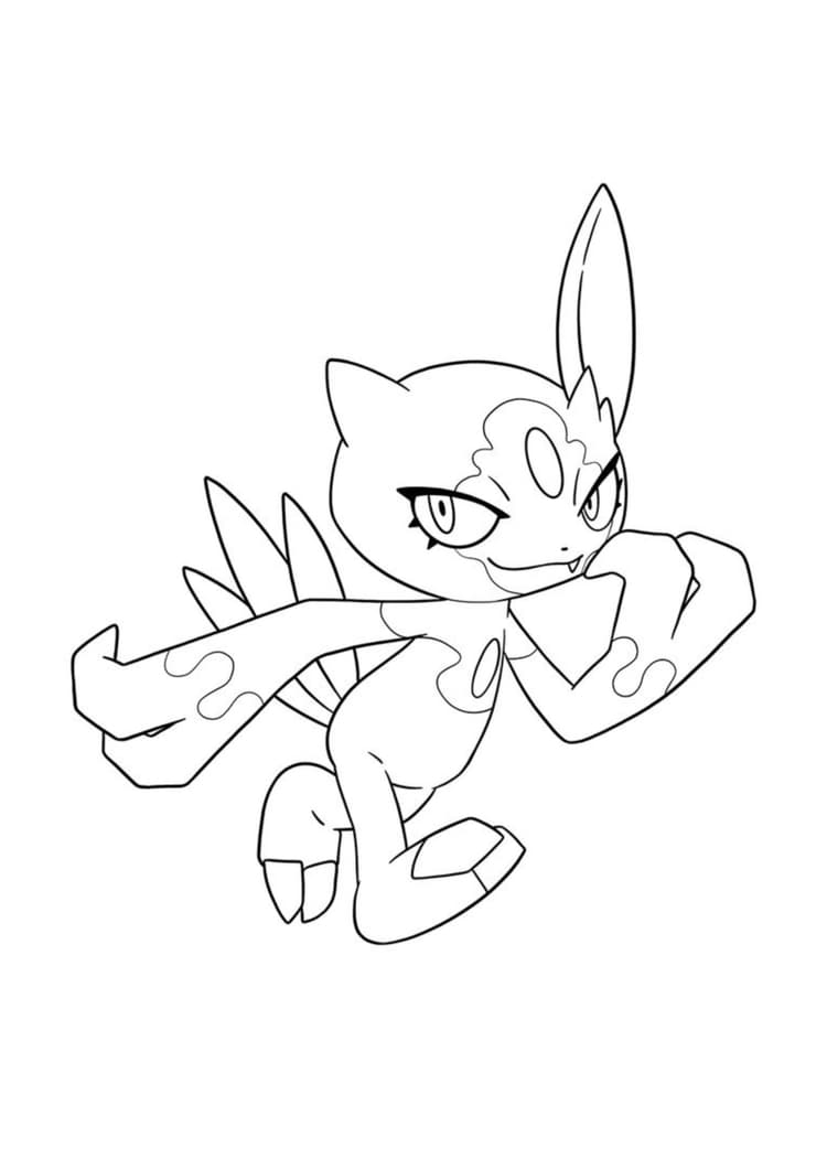 Coloriage Farfuret (A4) à imprimer