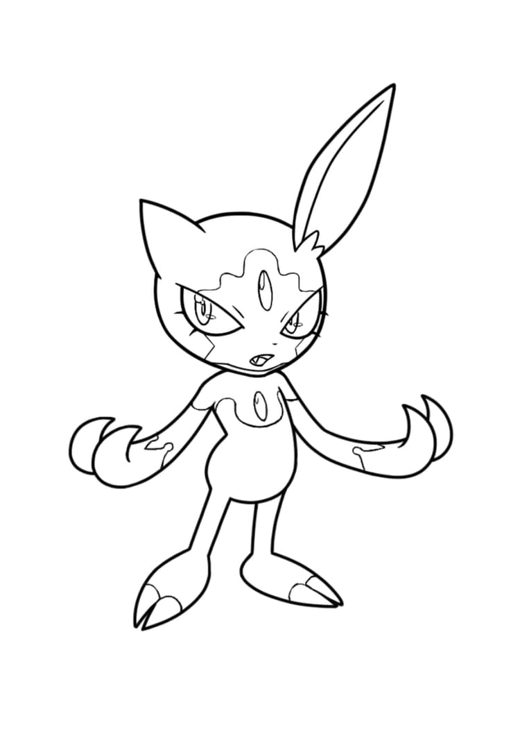 Coloriage Farfuret (A4) à imprimer