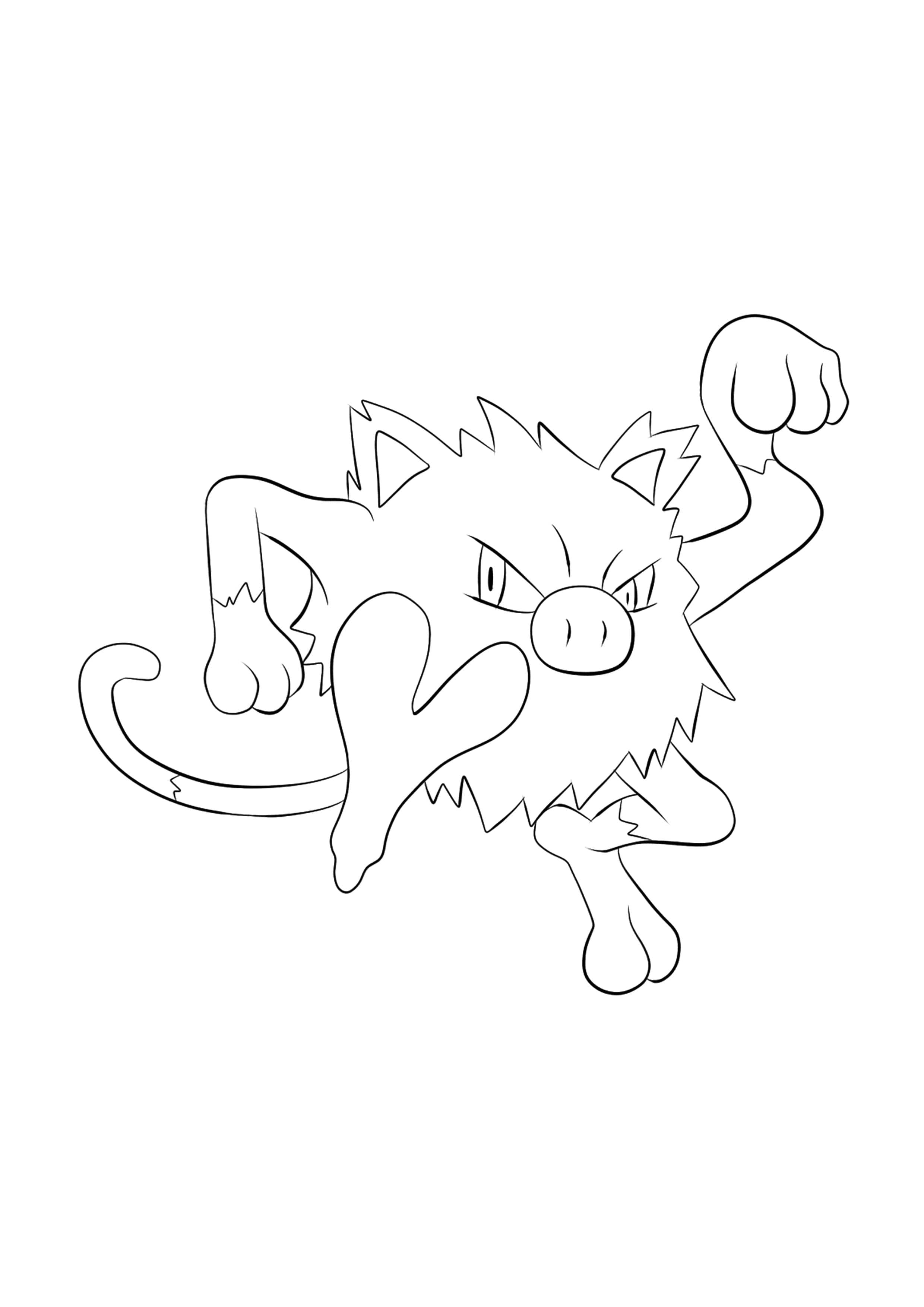 Coloriage Férosinge (A4) à imprimer