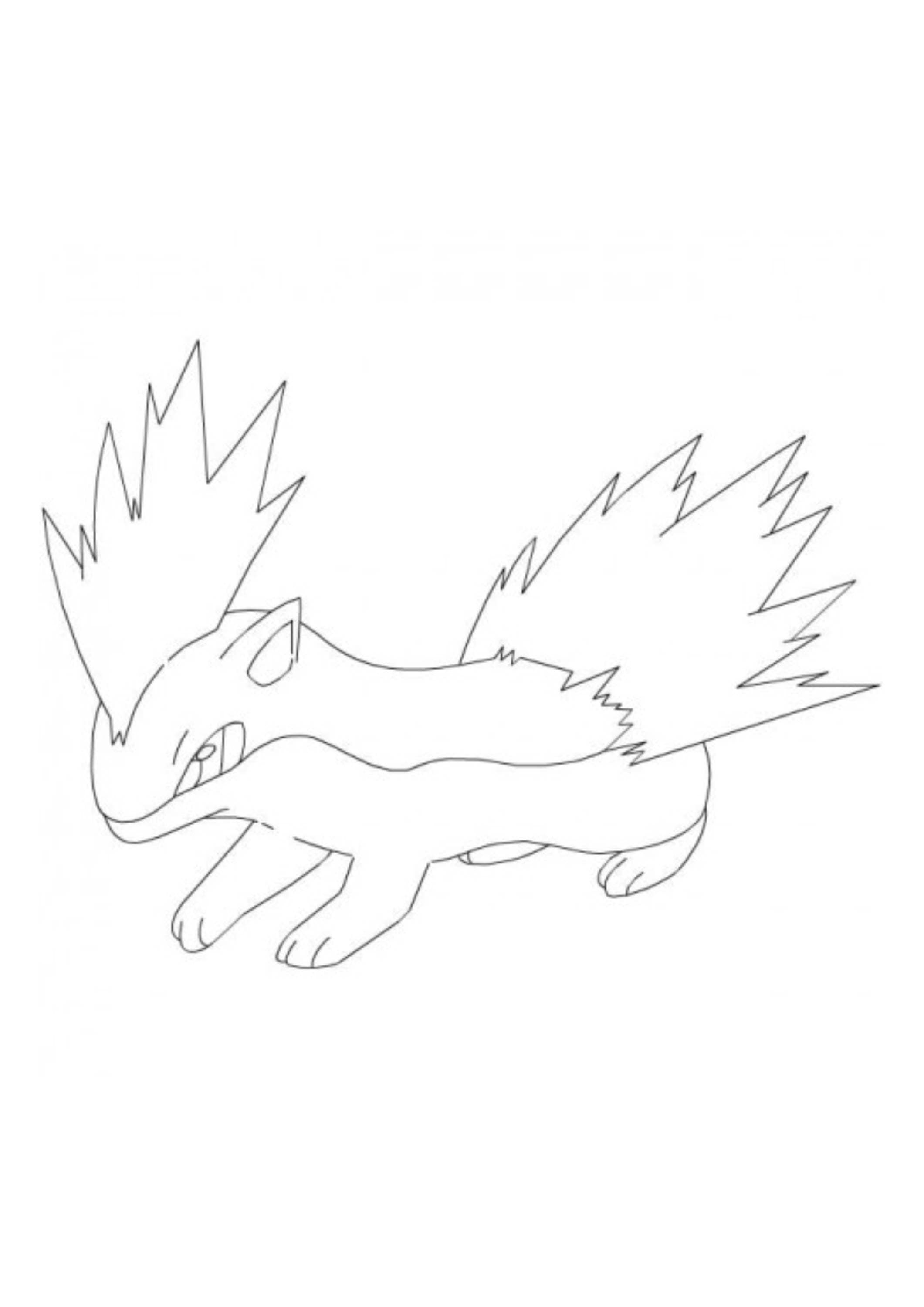 Coloriage Feurisson (A4) à imprimer