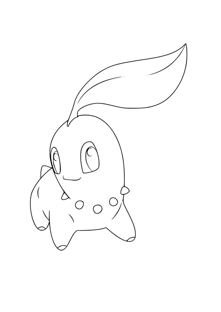 Coloriage Germignon (A4) à imprimer