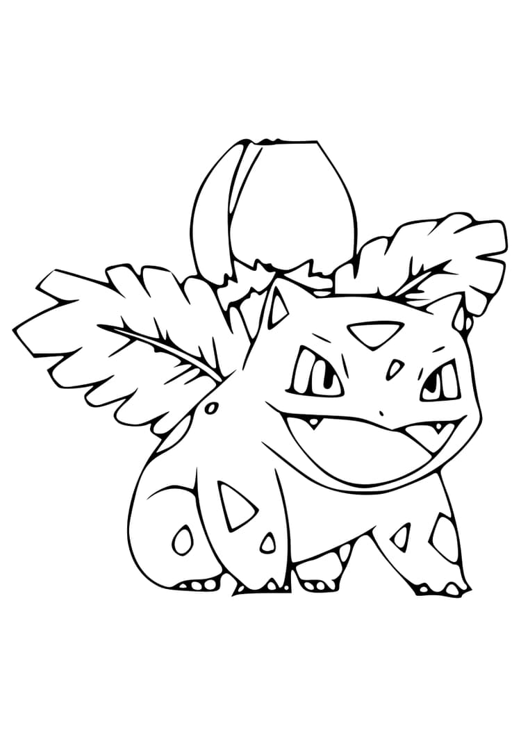 Coloriage Herbizarre (A4) à imprimer