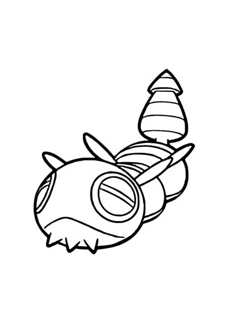 Coloriage Insolourdo (A4) à imprimer