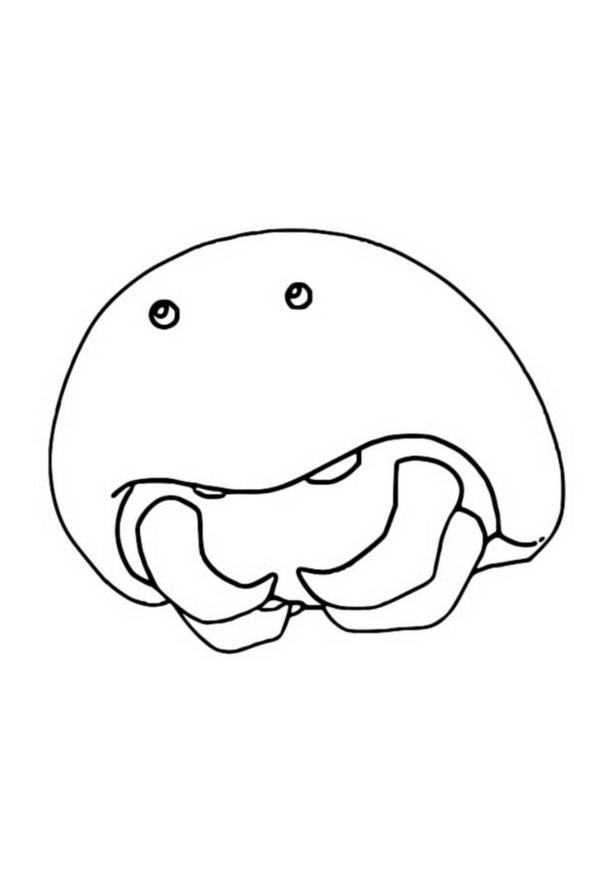 Coloriage Kabuto (A4) à imprimer