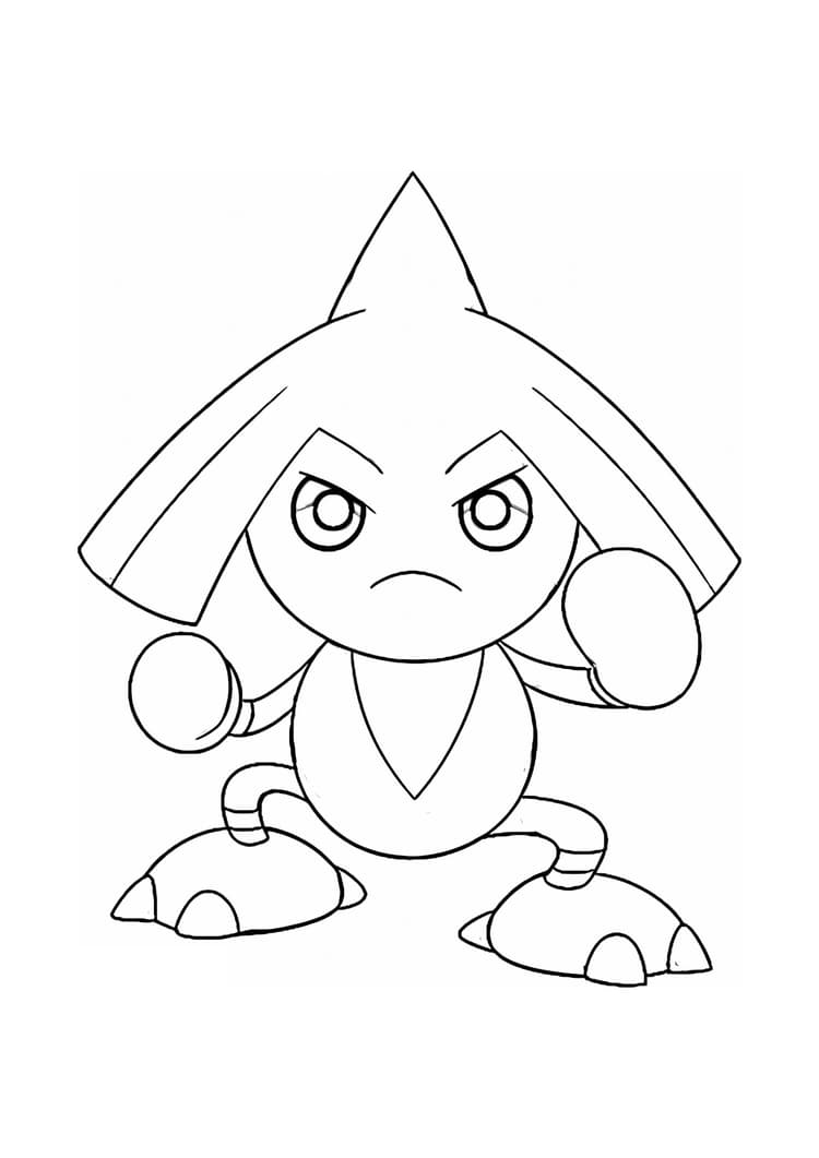 Coloriage Kapoera (A4) à imprimer