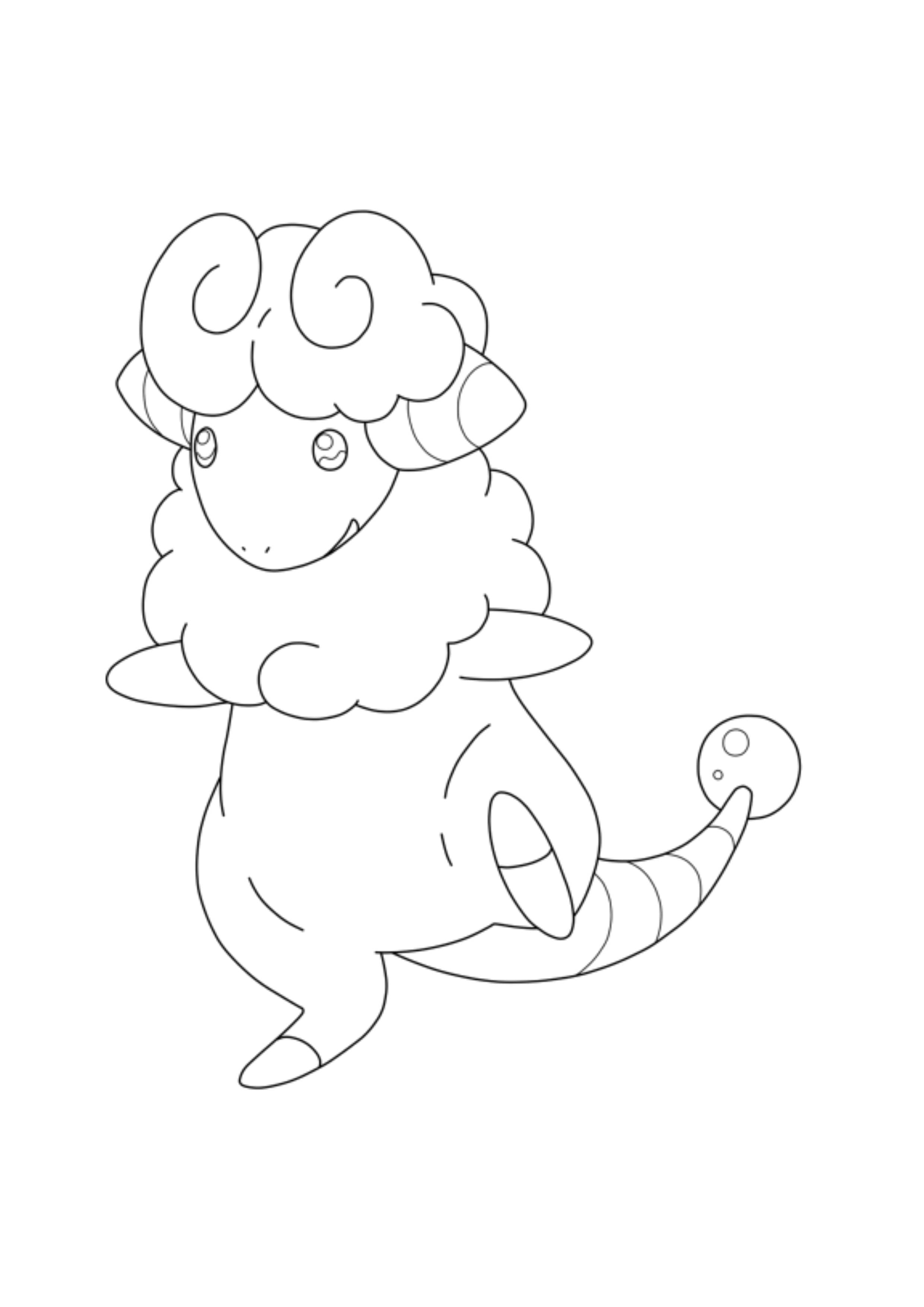 Coloriage Lainergie (A4) à imprimer