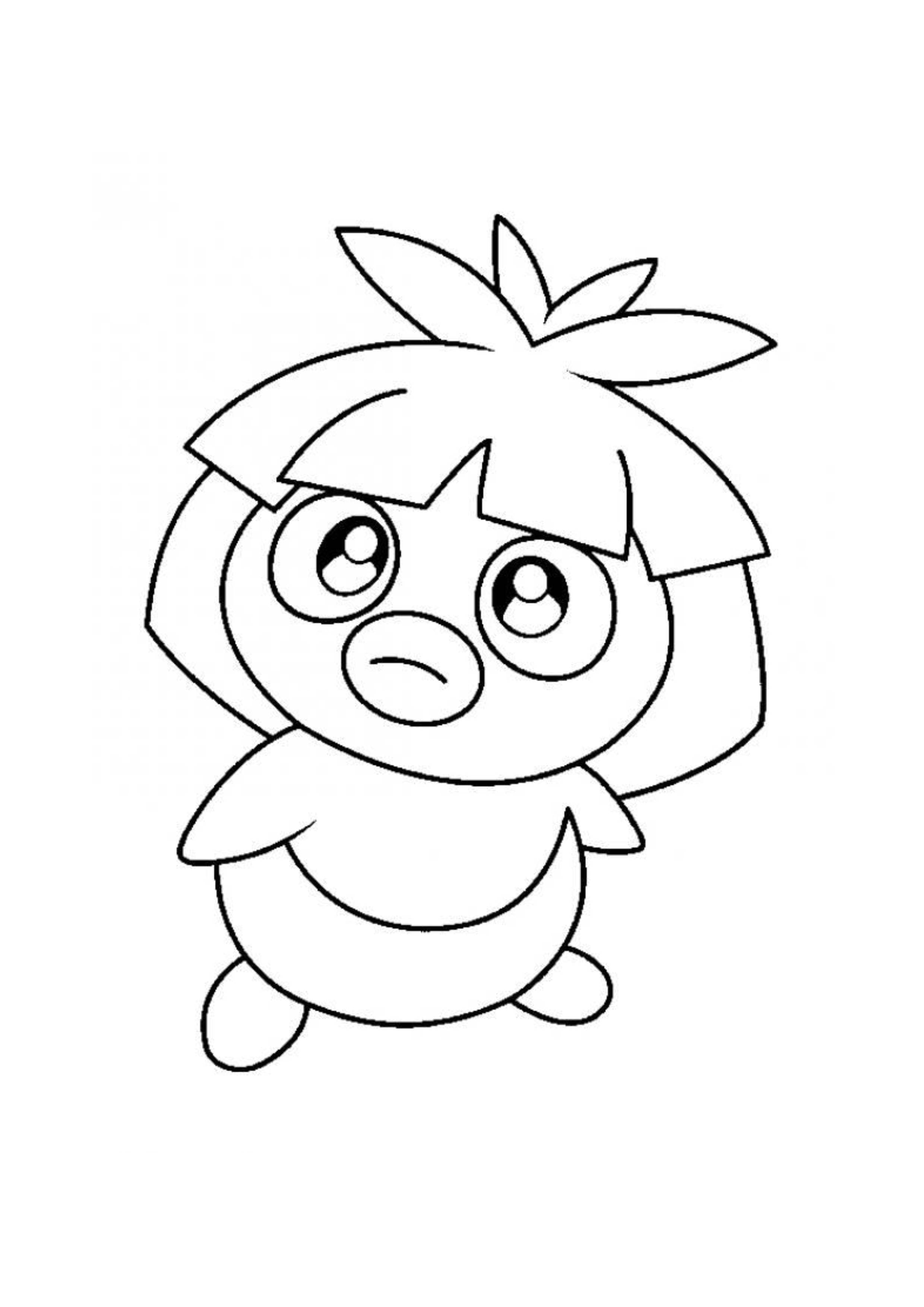 Coloriage Lippouti (A4) à imprimer