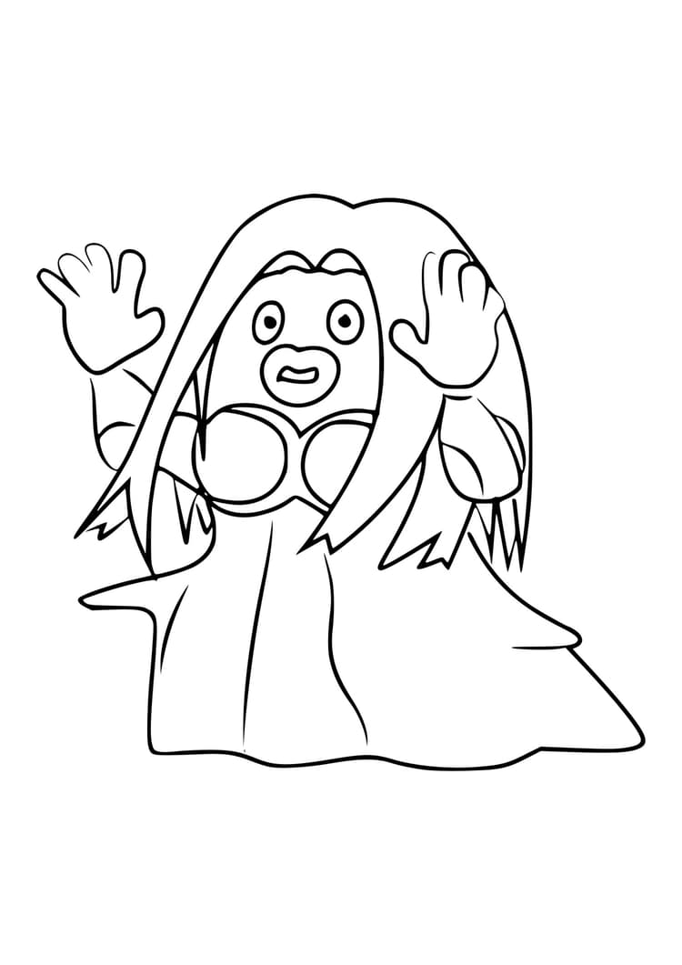 Coloriage Lippoutou (A4) à imprimer