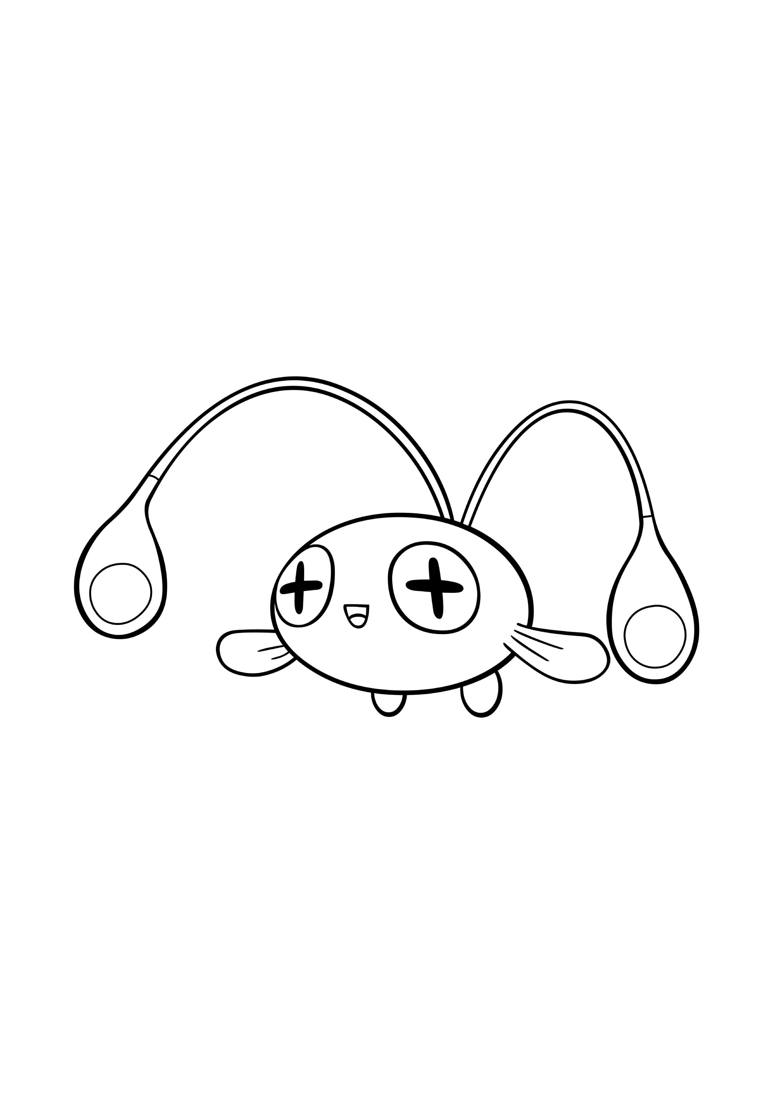 Coloriage Loupio (A4) à imprimer