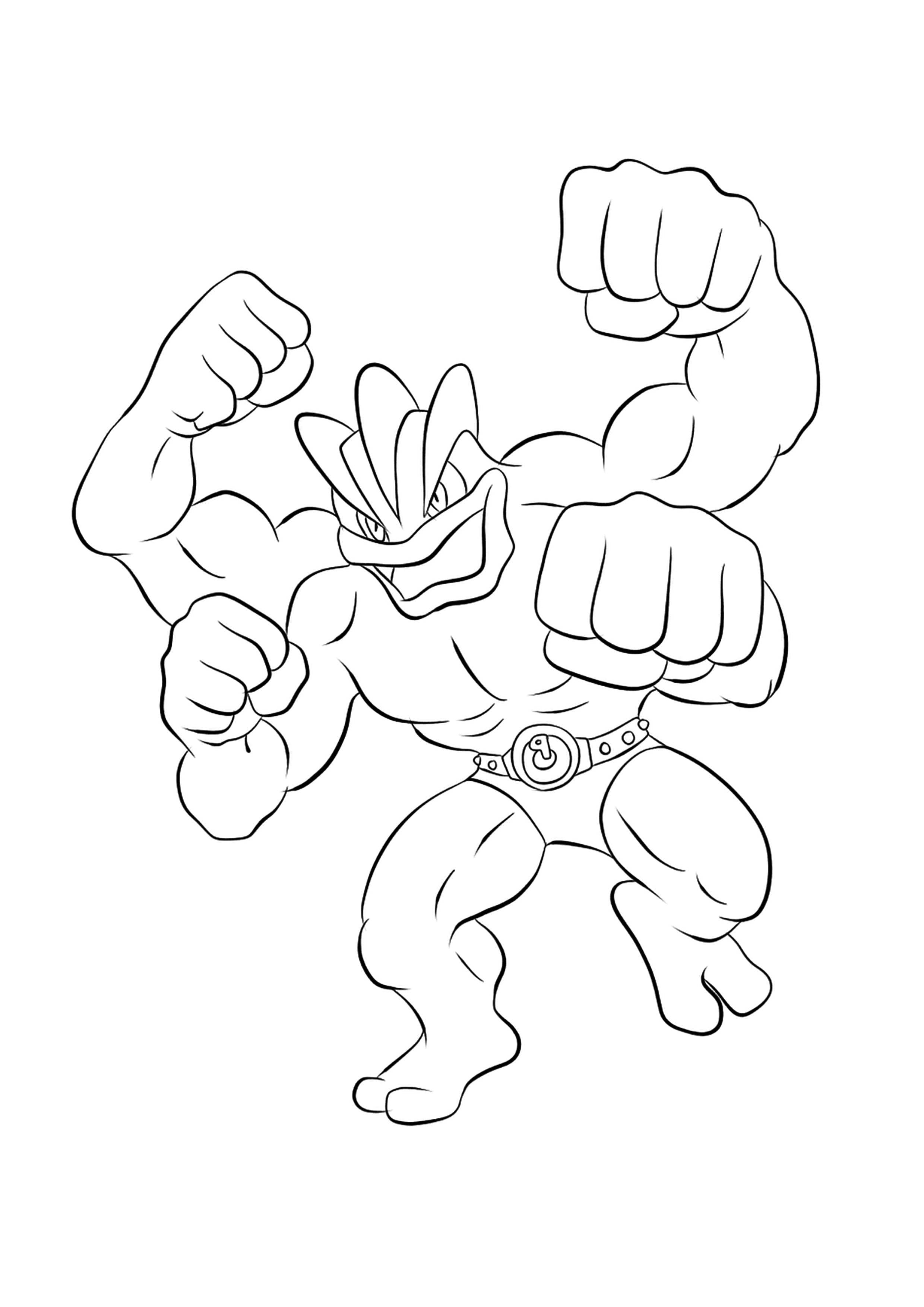 Coloriage Mackogneur (A4) à imprimer