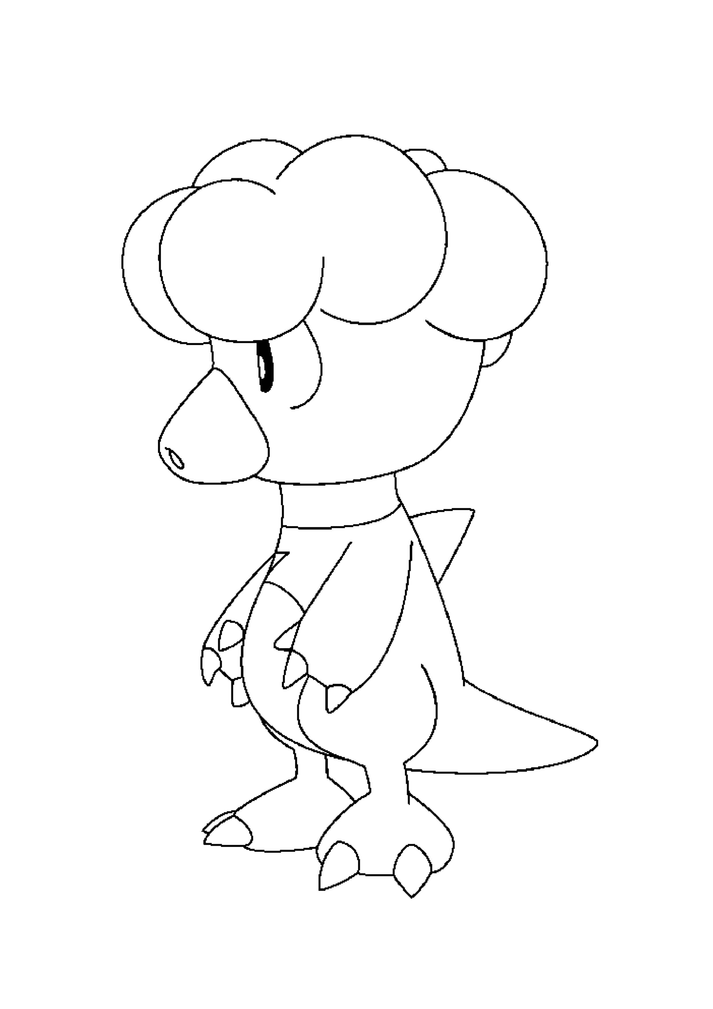 Coloriage Magby (A4) à imprimer