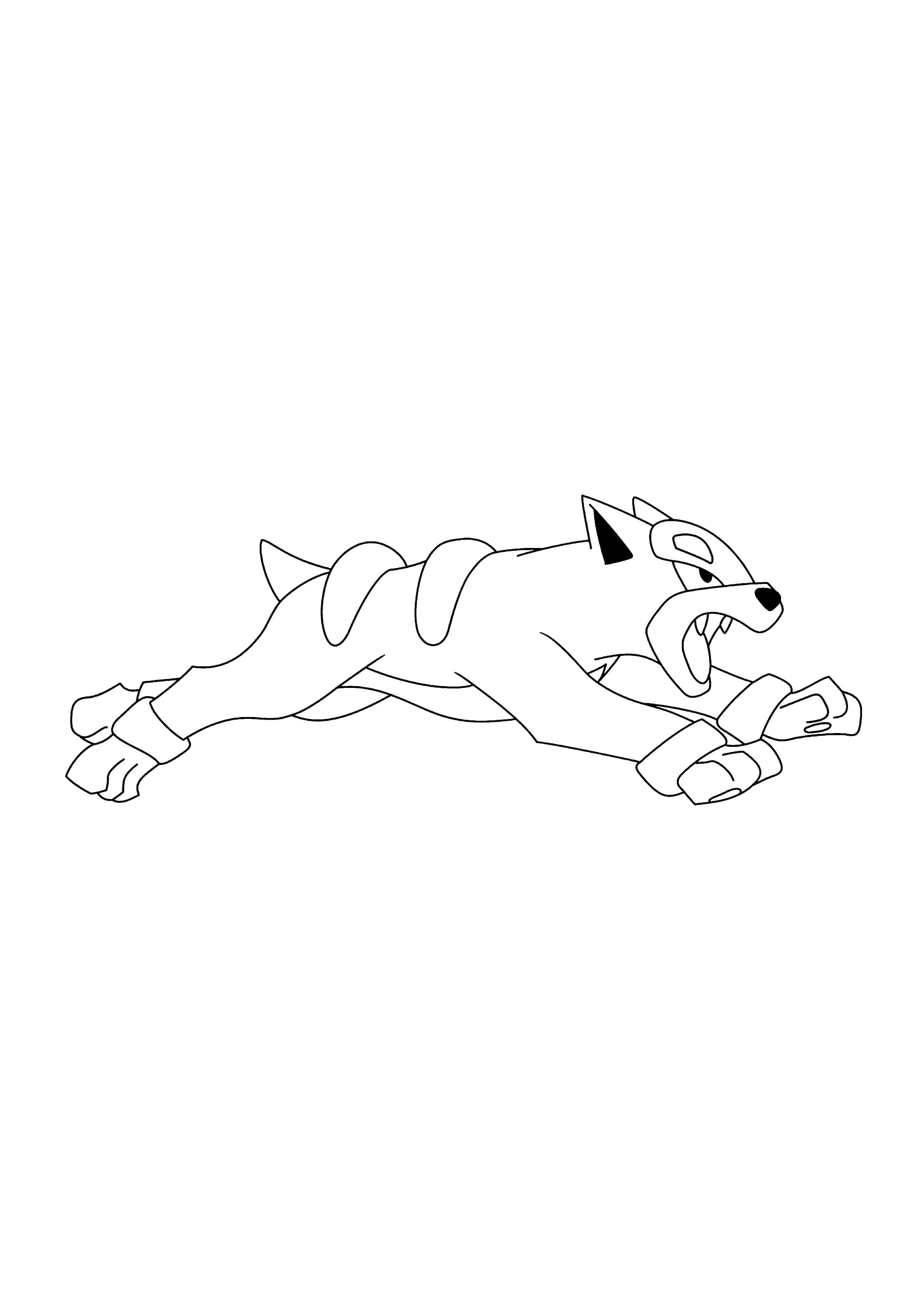 Coloriage Malosse (A4) à imprimer