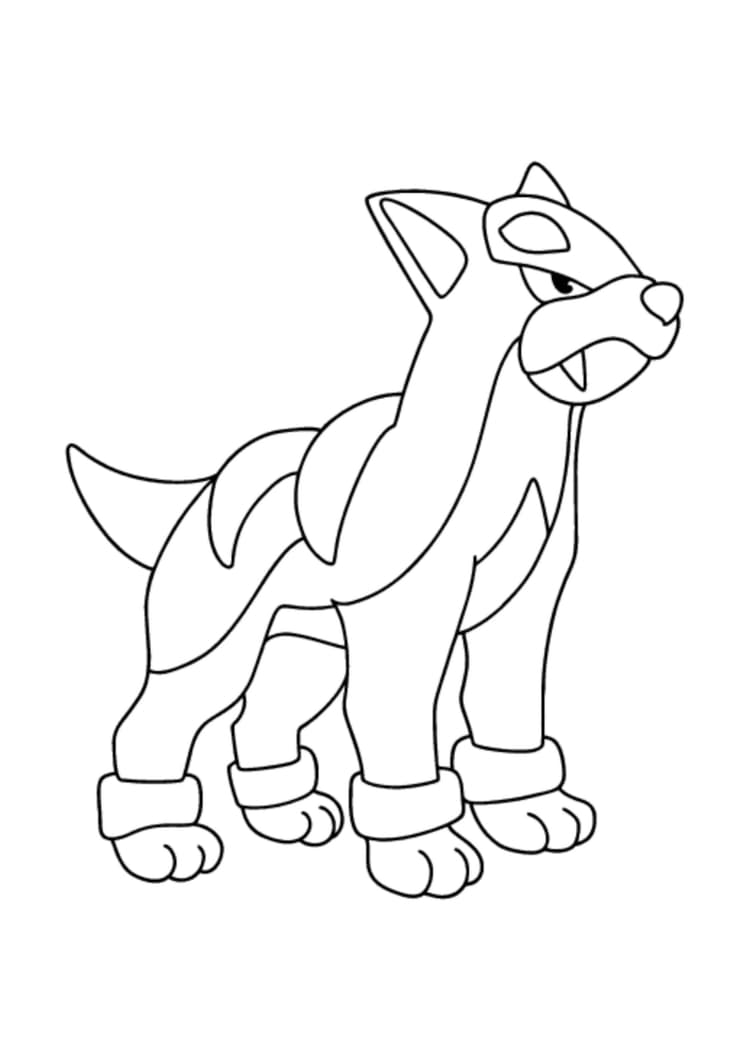 Coloriage Malosse (A4) à imprimer