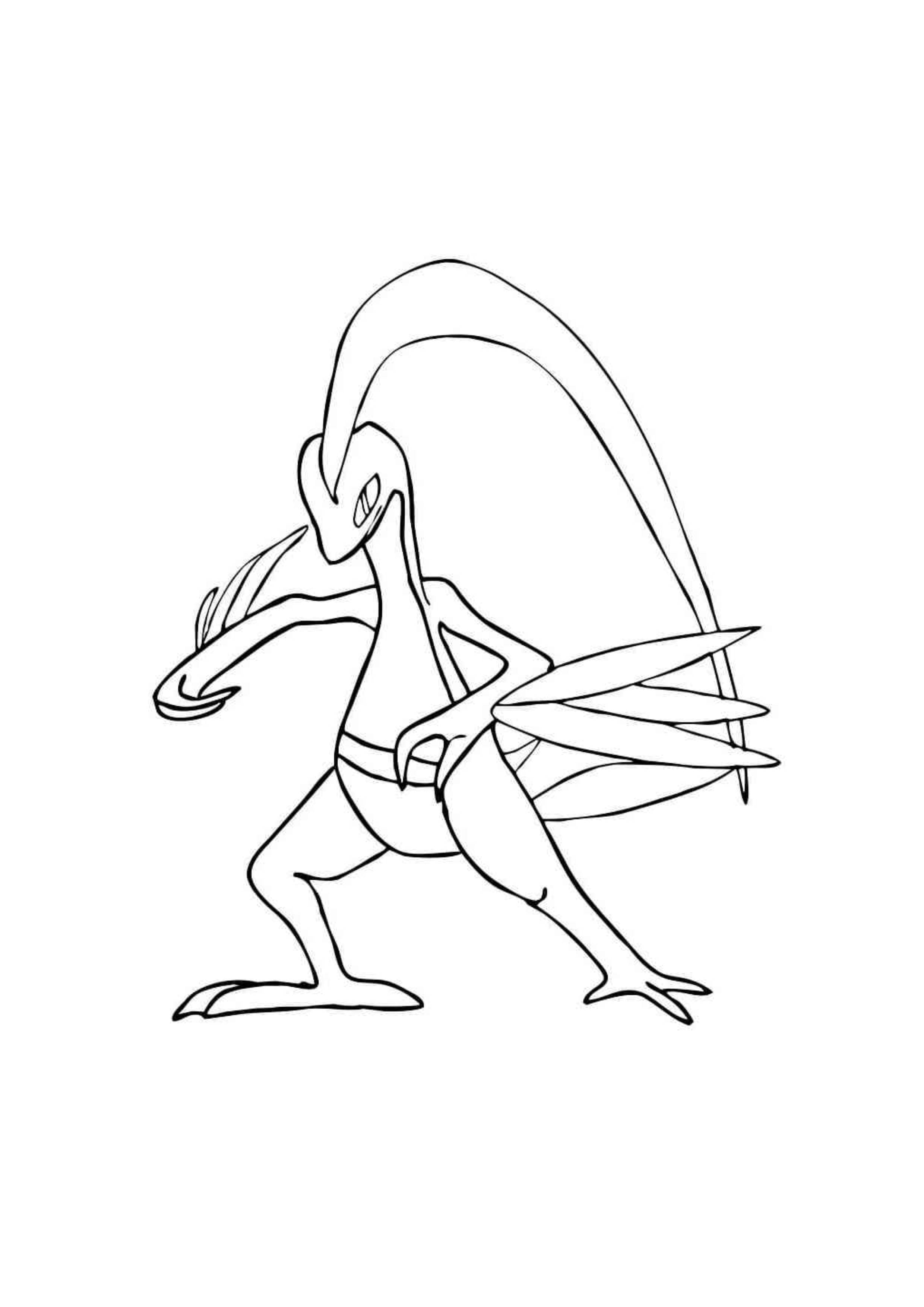 Coloriage Massko (A4) à imprimer