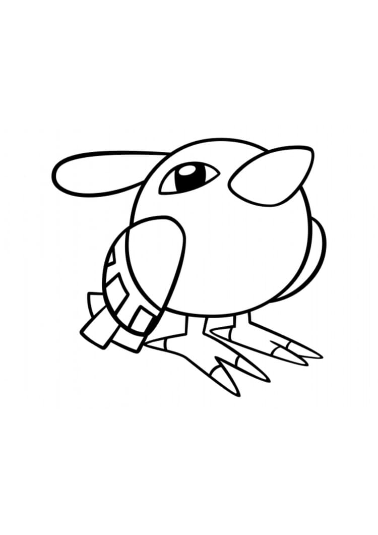Coloriage Natu (A4) à imprimer