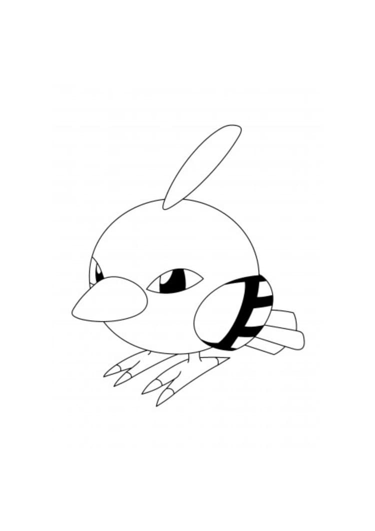 Coloriage Natu (A4) à imprimer