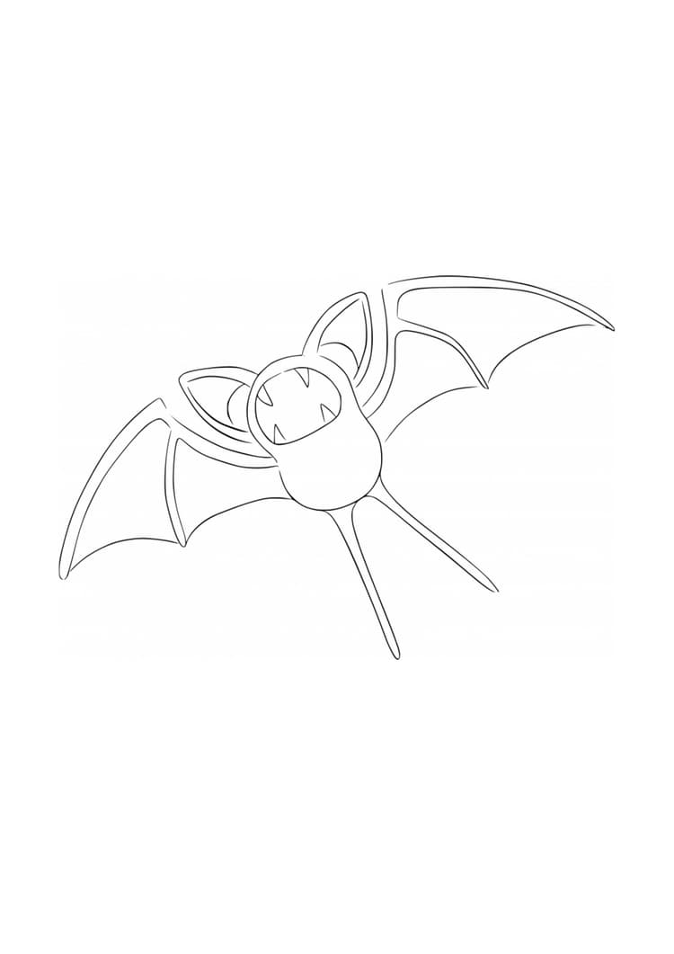 Coloriage Nosferapti (A4) à imprimer