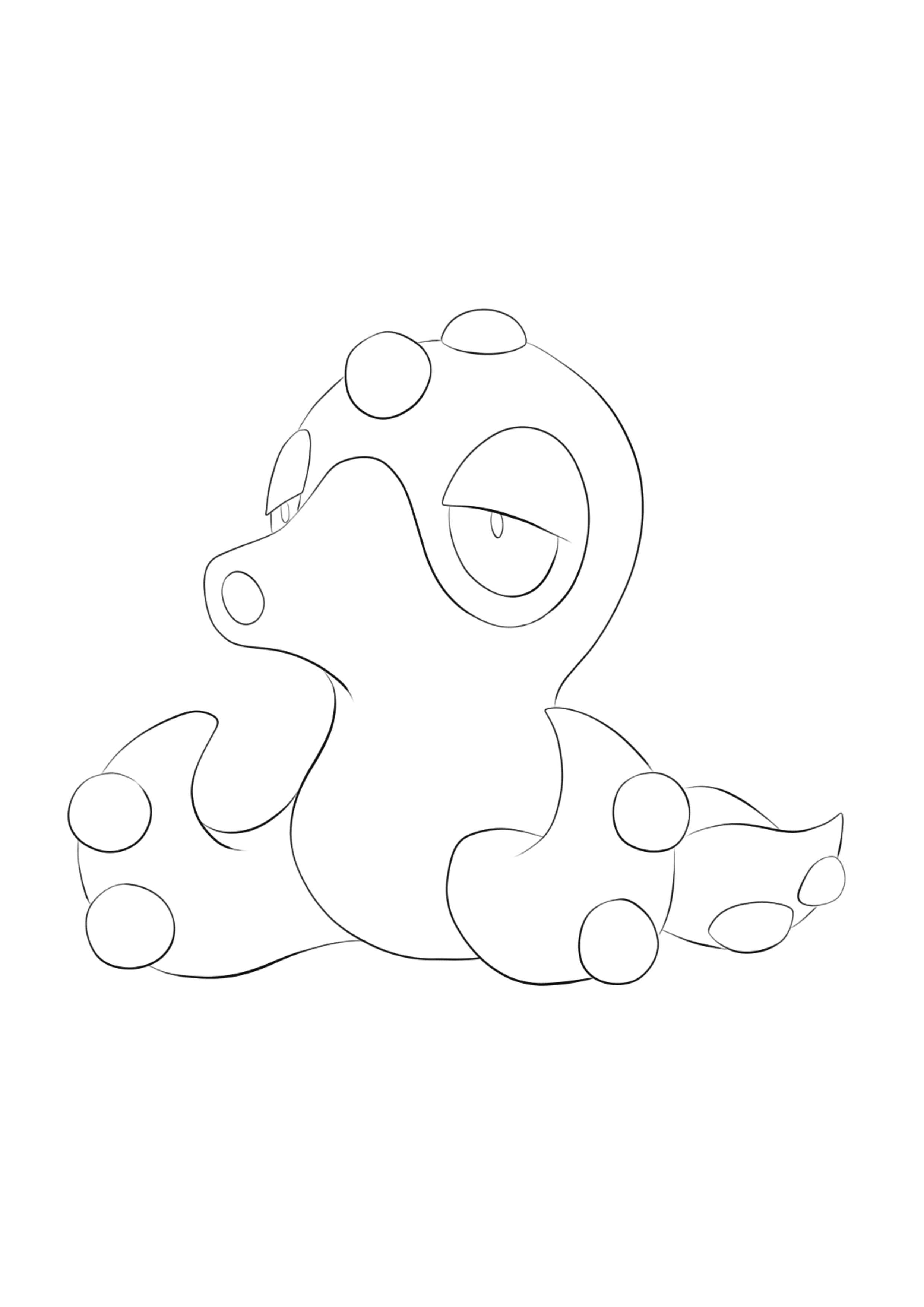 Coloriage Octillery (A4) à imprimer