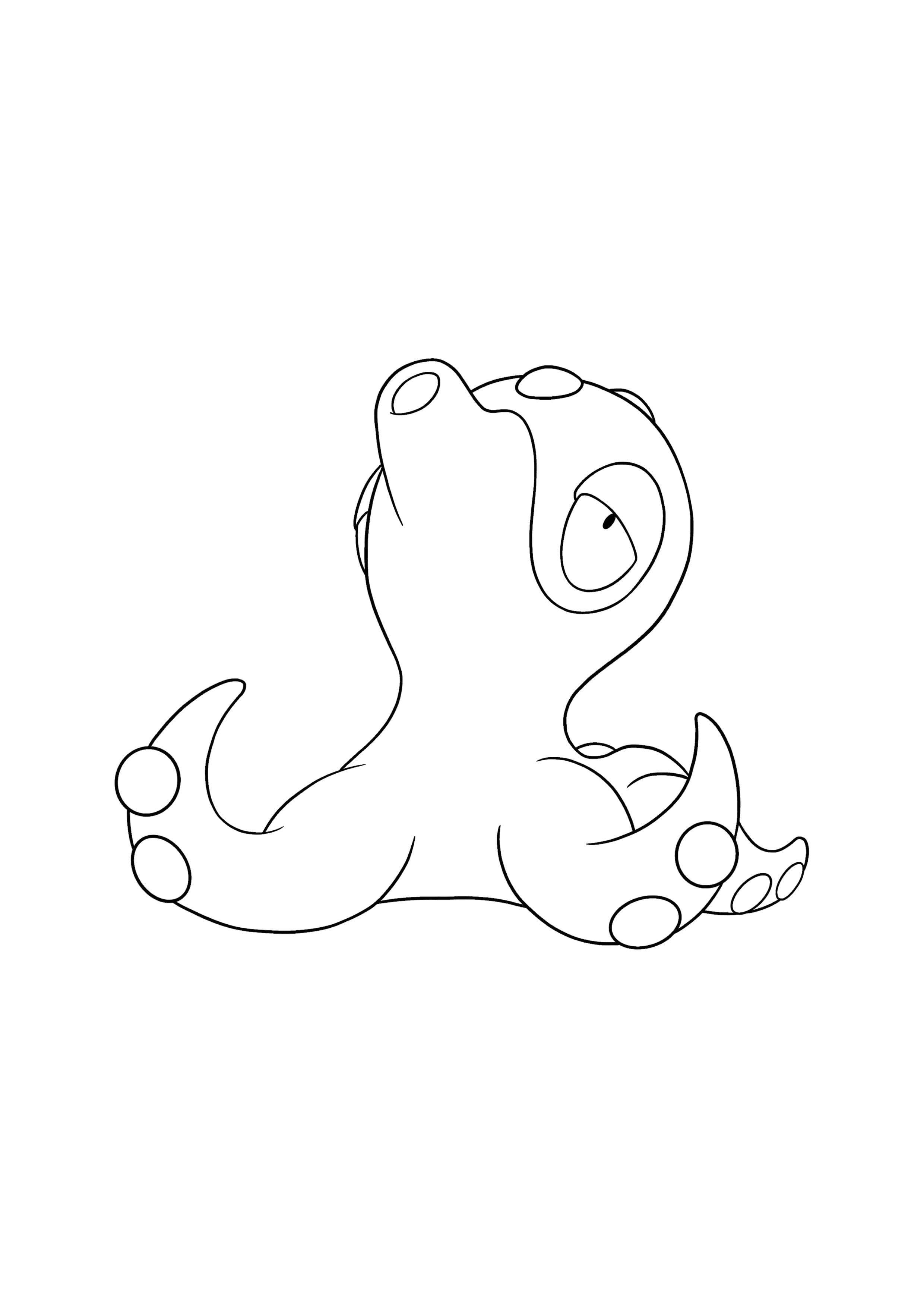 Coloriage Octillery (A4) à imprimer