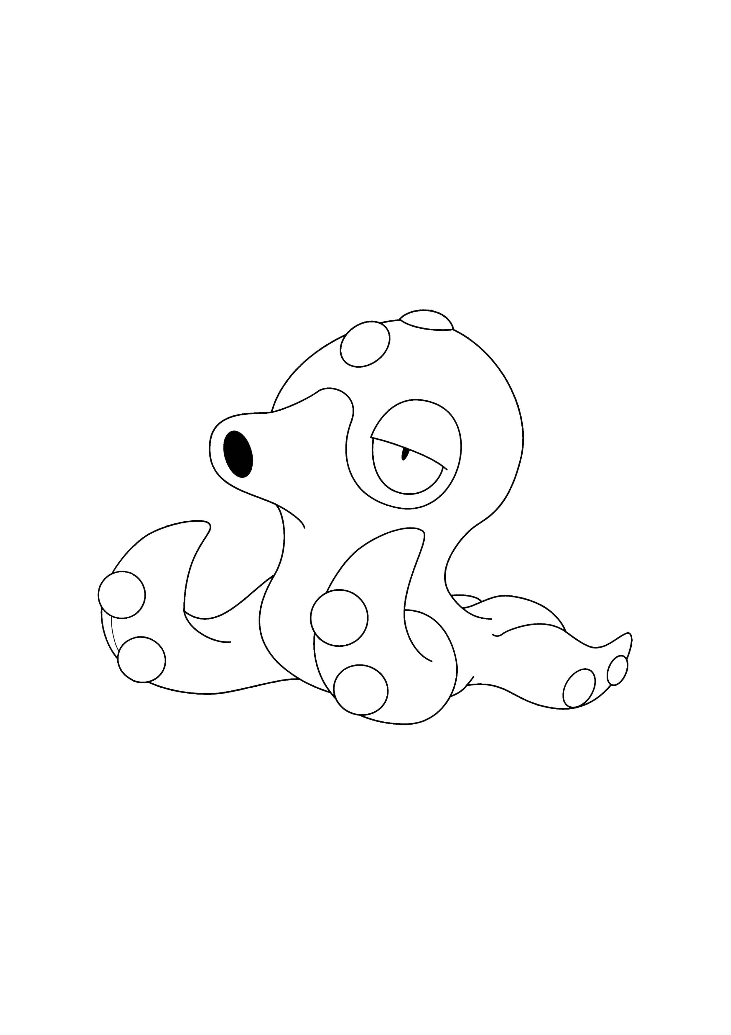 Coloriage Octillery (A4) à imprimer