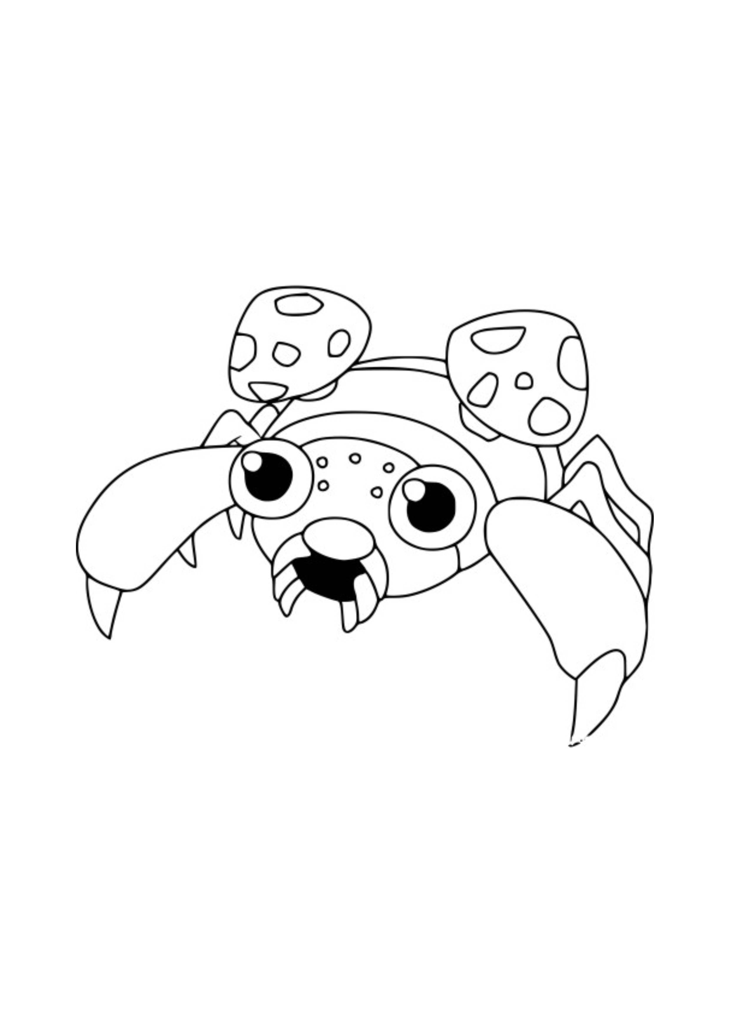 Coloriage Paras (A4) à imprimer