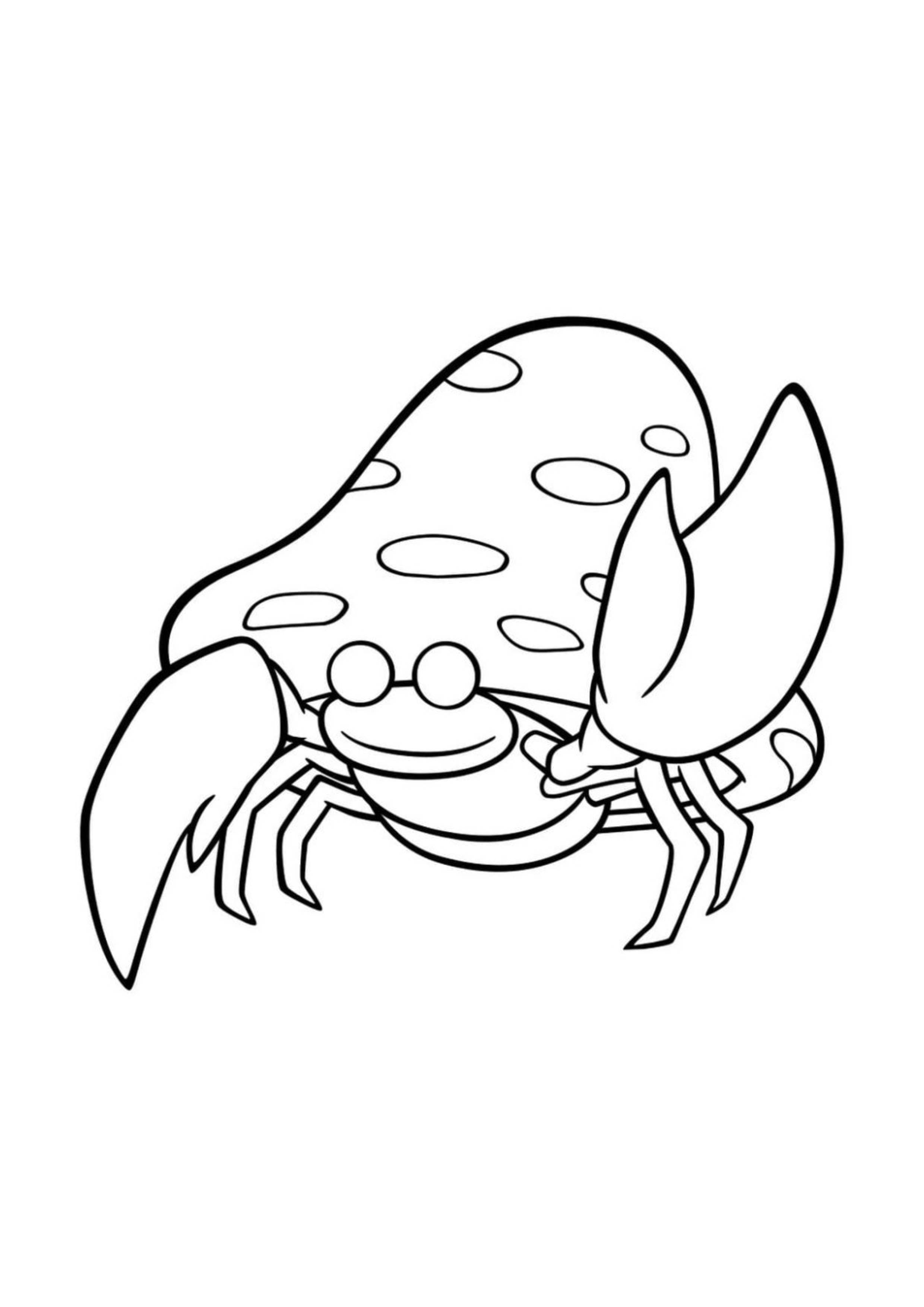 Coloriage Parasect (A4) à imprimer