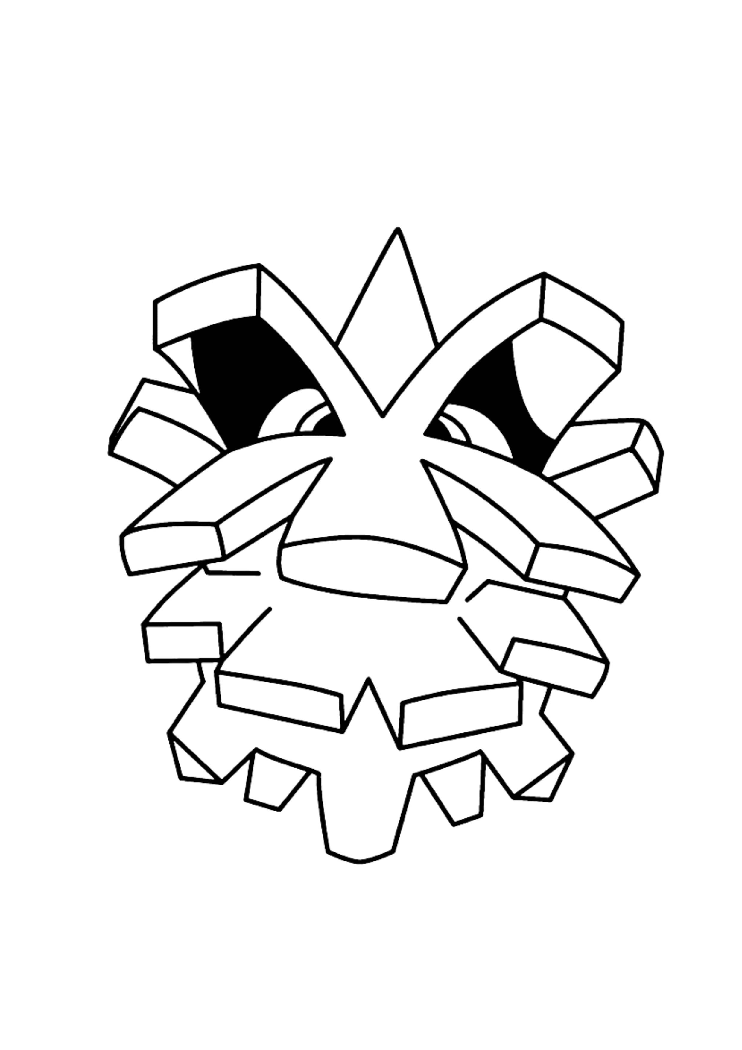 Coloriage Pomdepik (A4) à imprimer