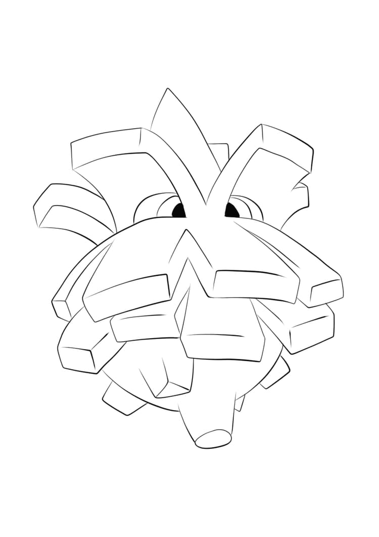 Coloriage Pomdepik (A4) à imprimer