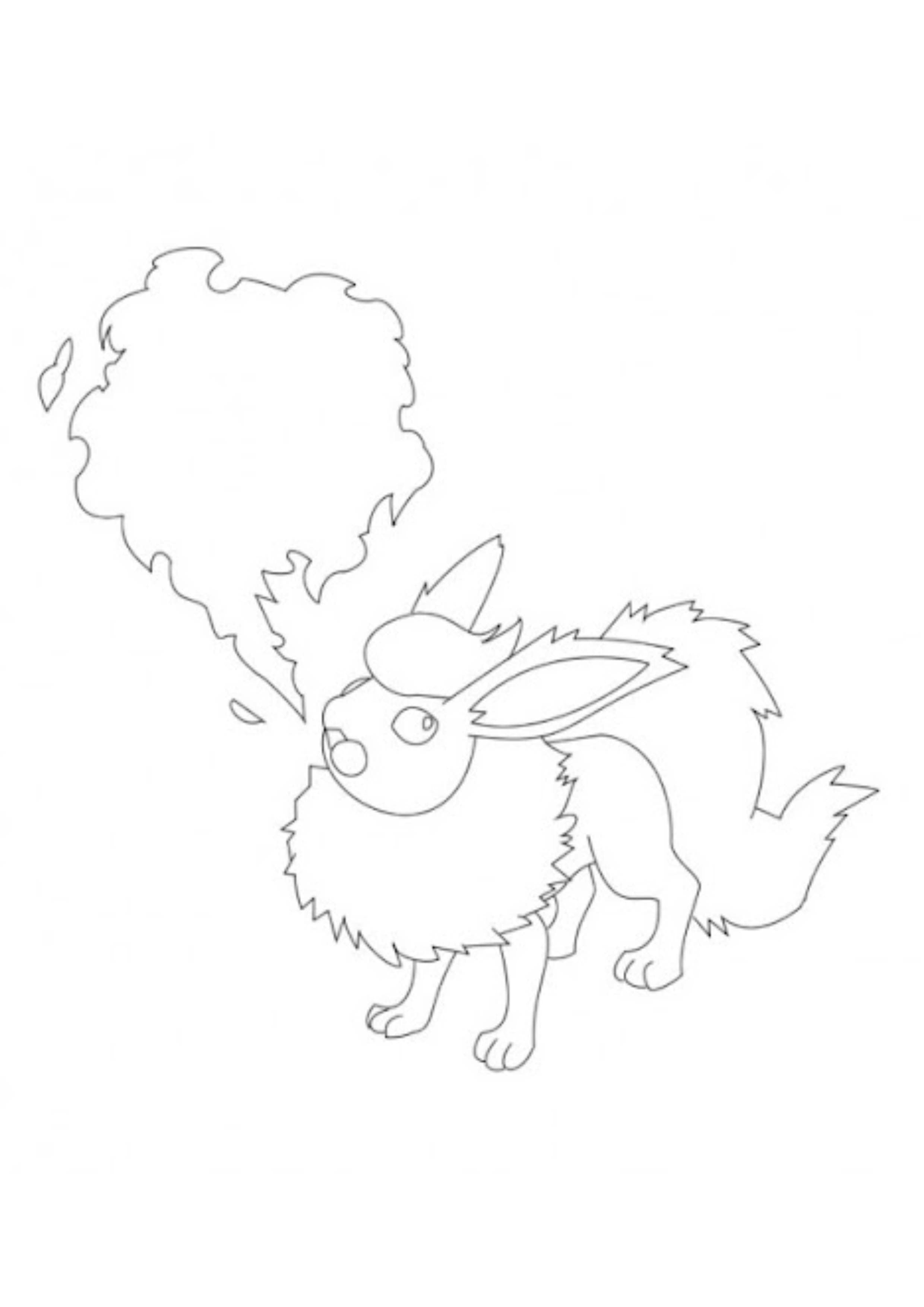 Coloriage Pyroli (A4) à imprimer