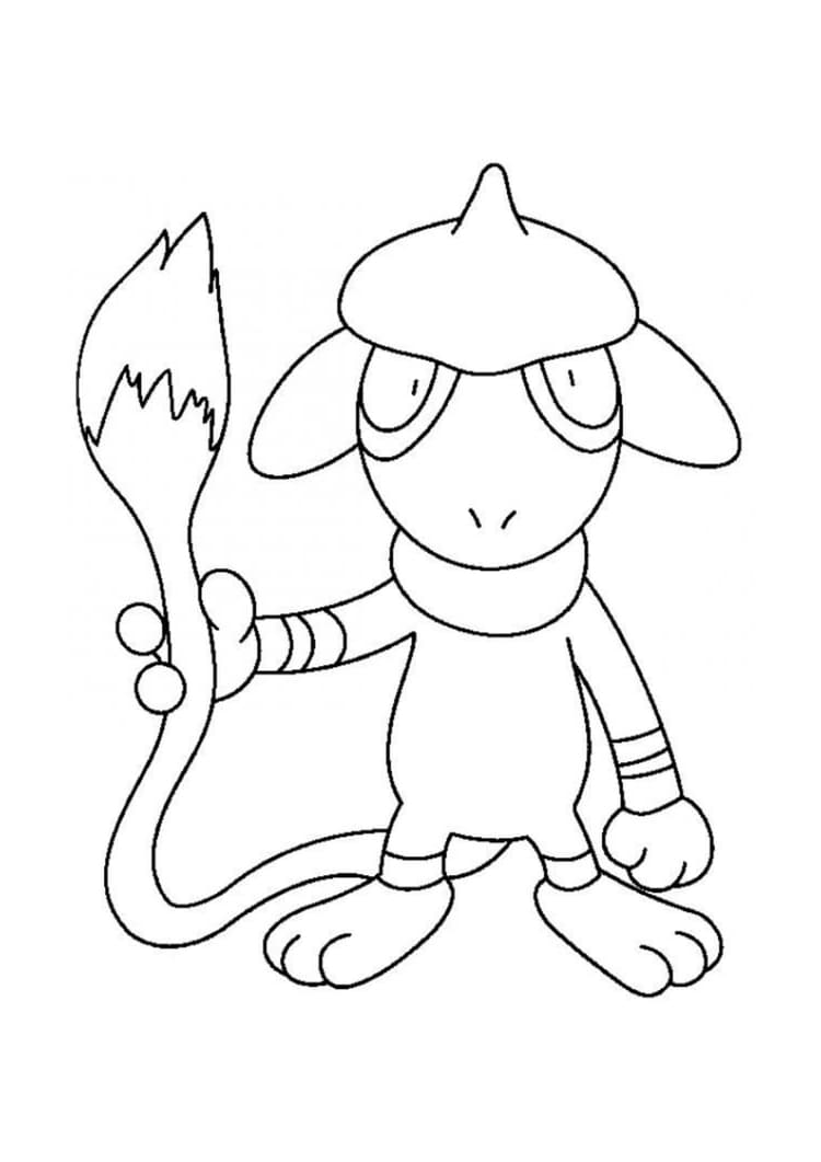 Coloriage Queulorior (A4) à imprimer