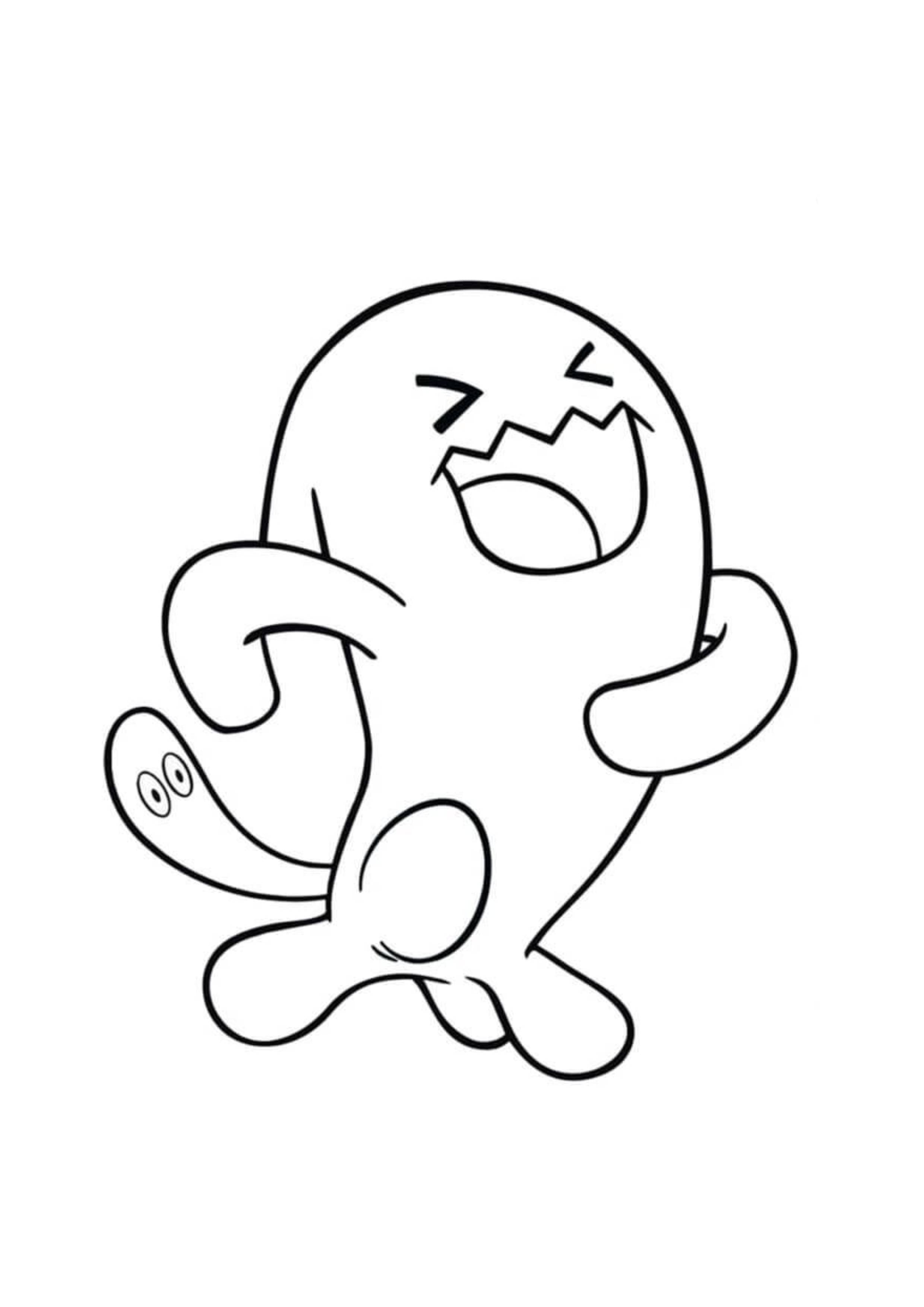 Coloriage Qulbutoké (A4) à imprimer