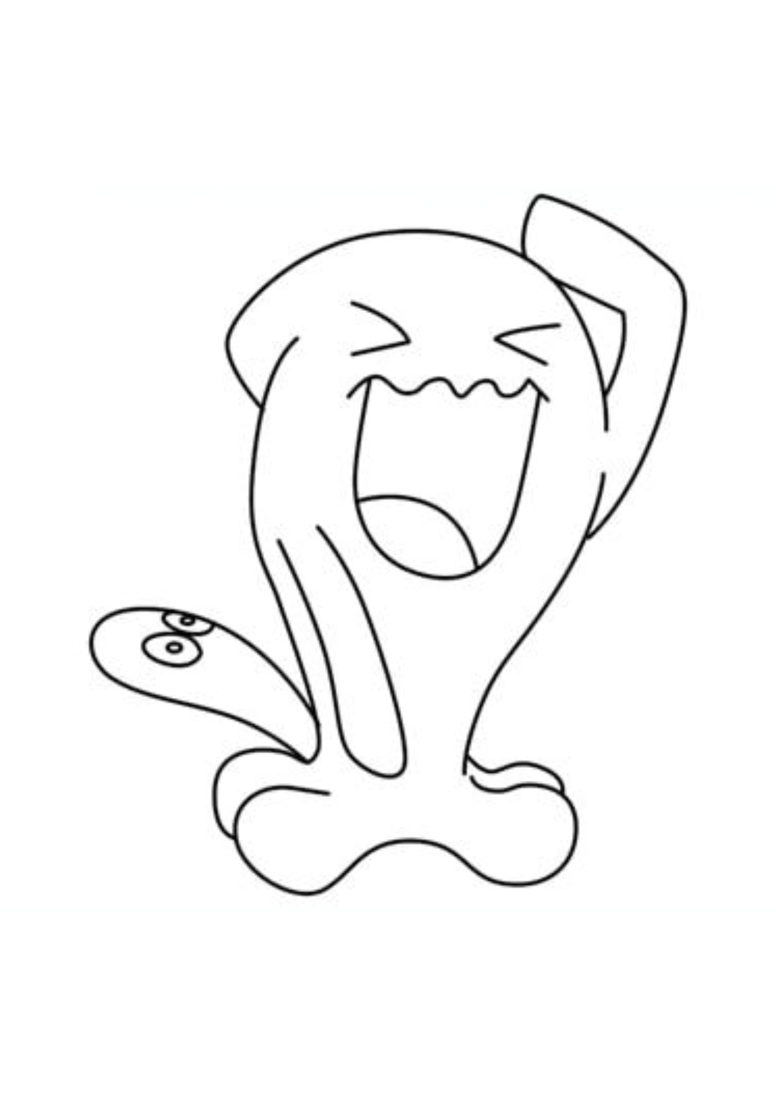 Coloriage Qulbutoké (A4) à imprimer