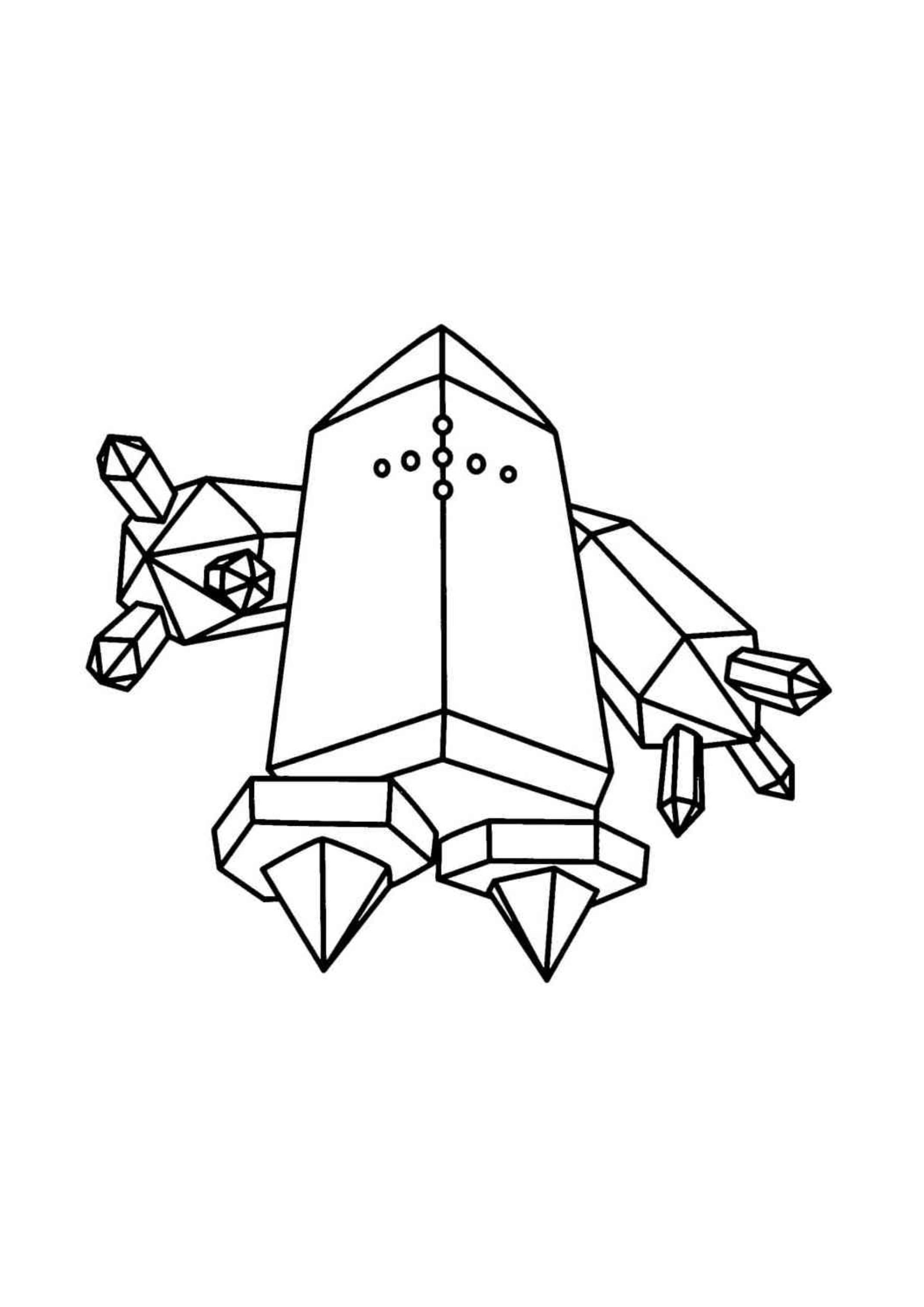 Coloriage Regice (A4) à imprimer