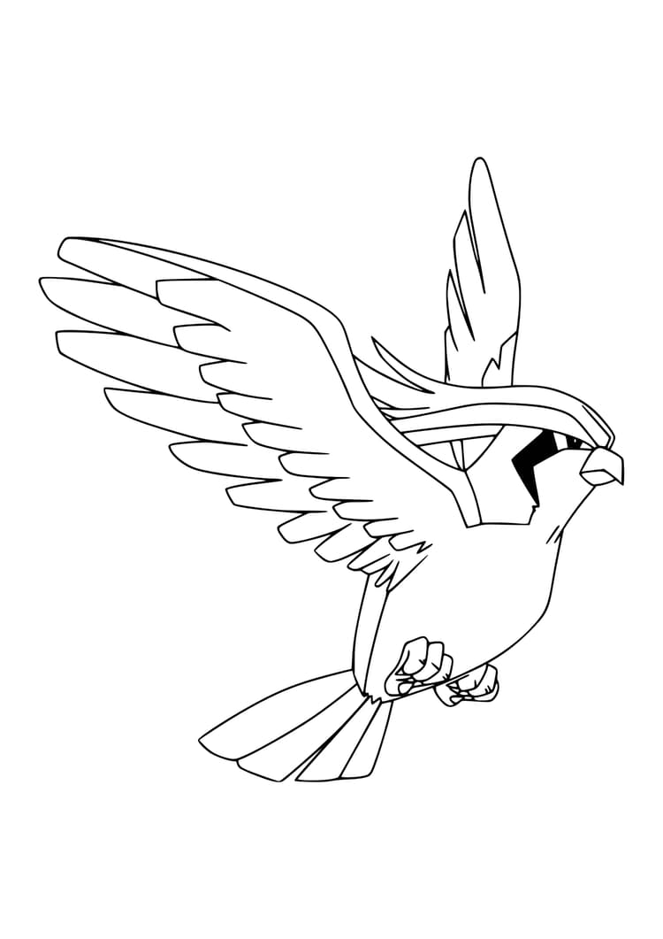 Coloriage Roucarnage (A4) à imprimer
