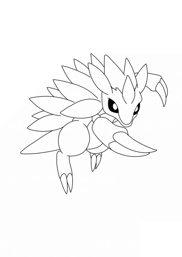 Coloriage Sablaireau (A4) à imprimer