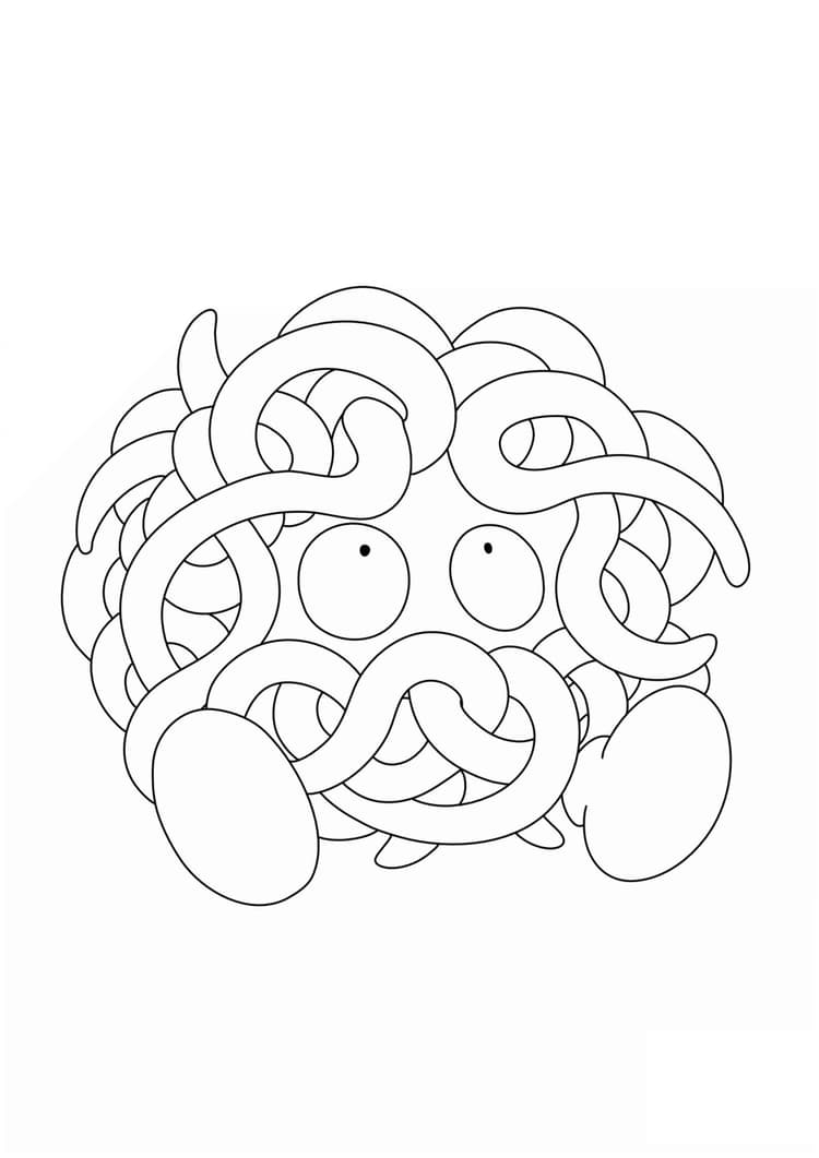 Coloriage Saquedeneu (A4) à imprimer