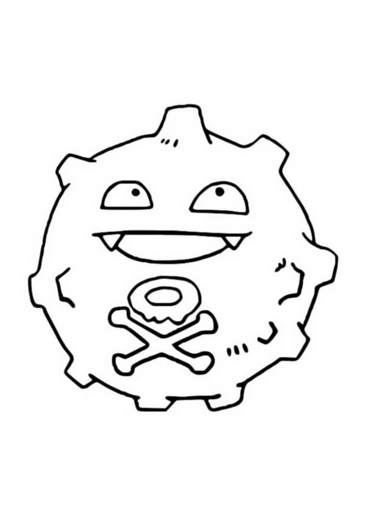 Coloriage Smogo (A4) à imprimer