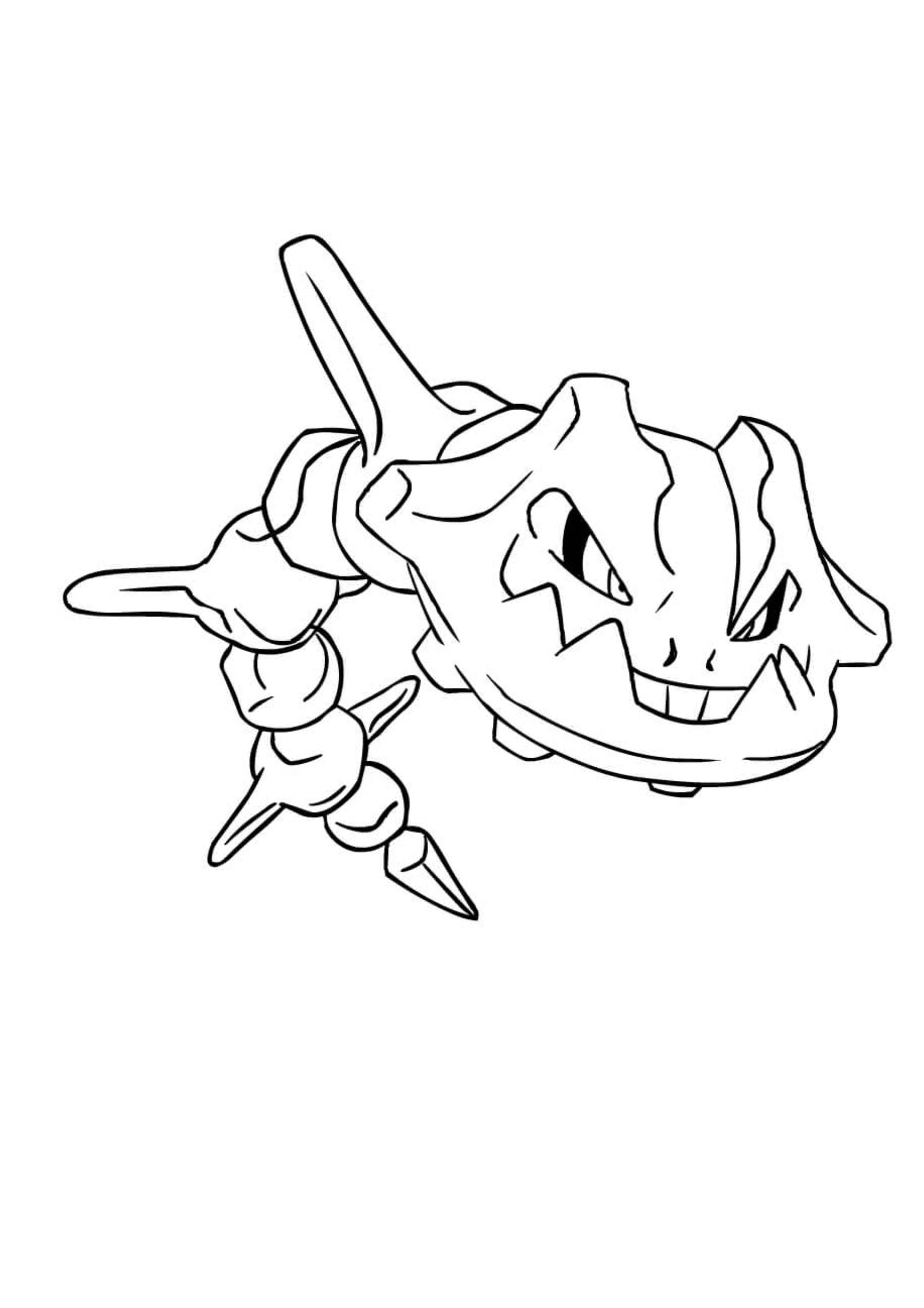 Coloriage Steelix (A4) à imprimer