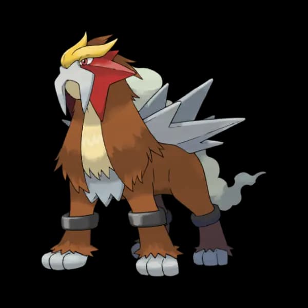 Coloriage Entei