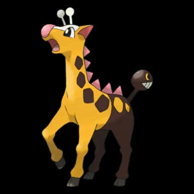 Coloriage Girafarig