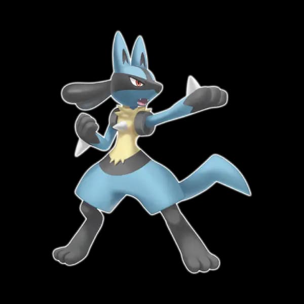 Coloriage Lucario